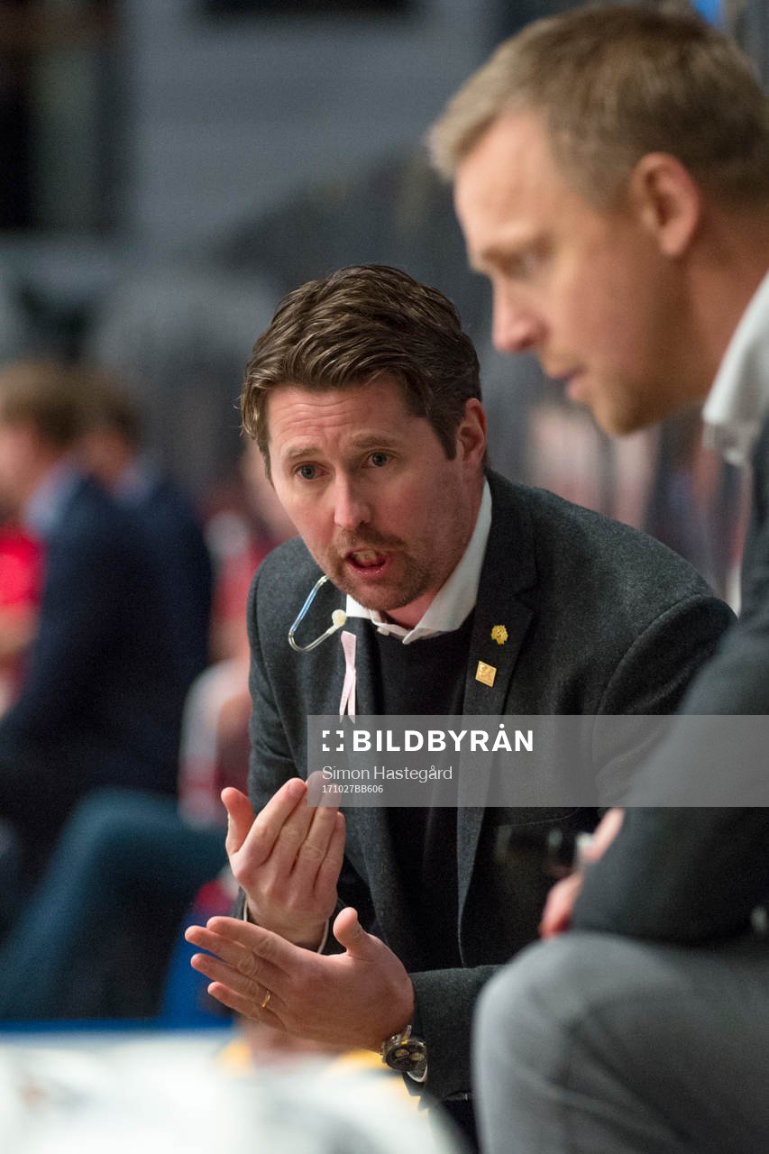 Skellefteås tränare Stefan Klockare