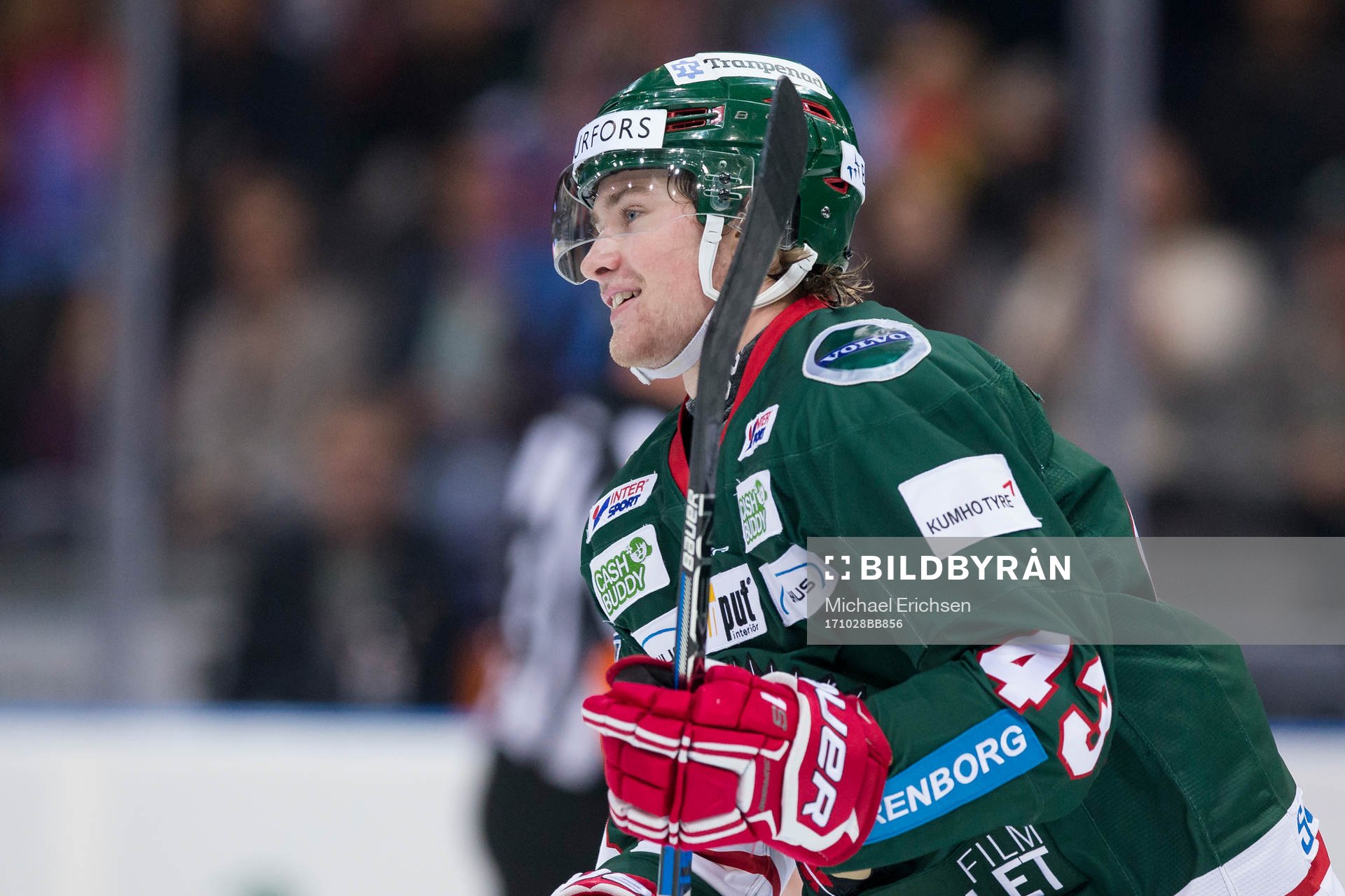 Frölundas Jesper Emanuelsson jublar