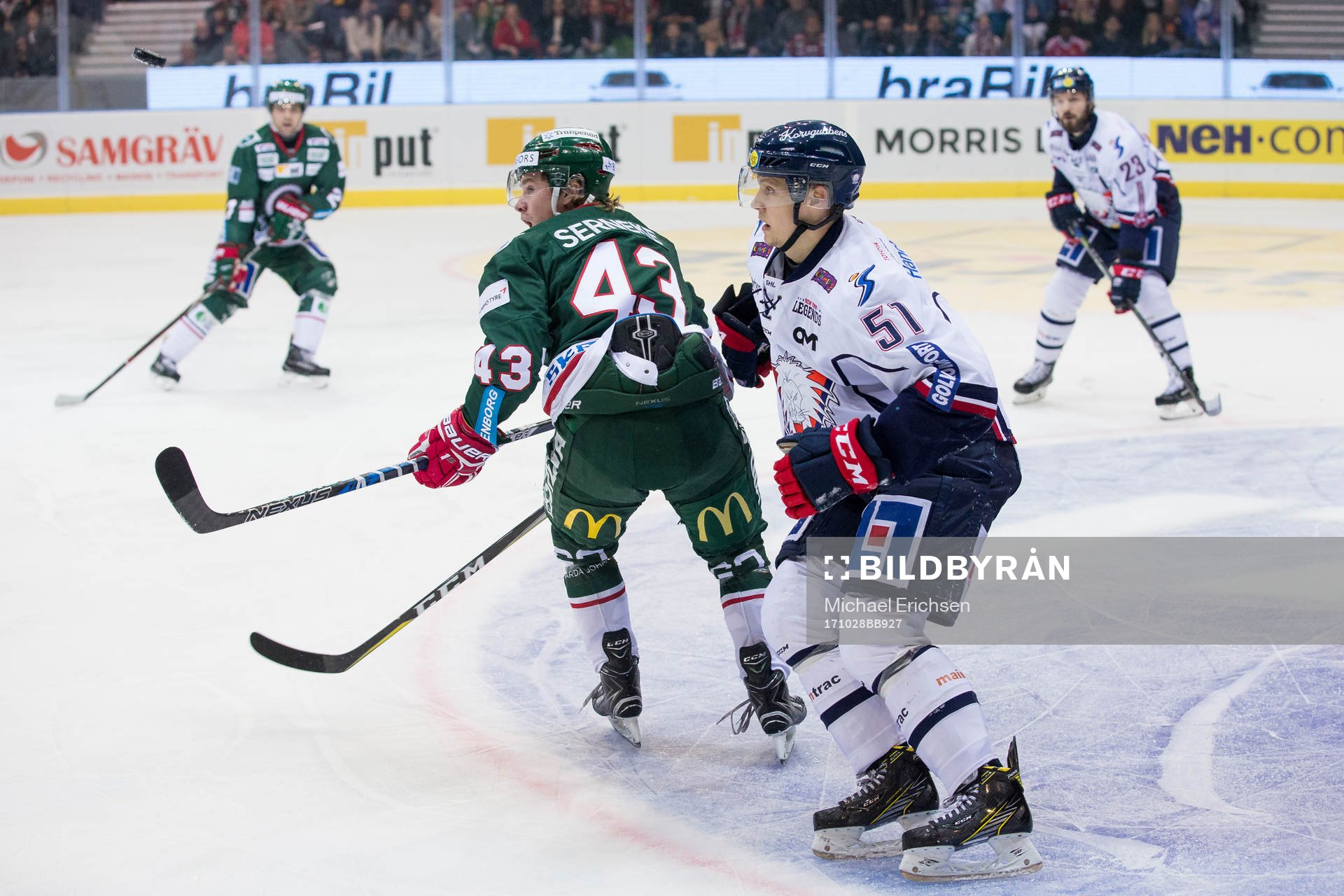 Frölundas Jesper Emanuelsson och Linköpings Kristian