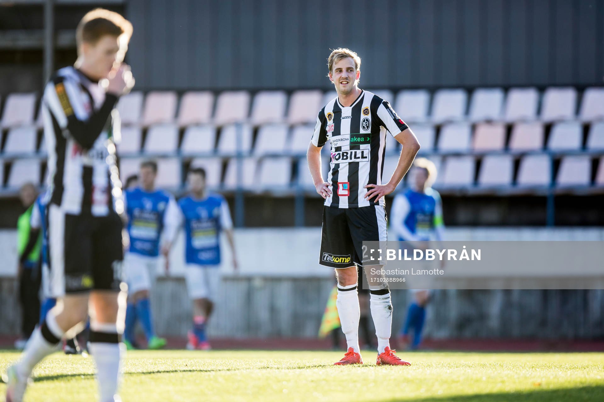 Landskronas Viktor Svensson deppar
