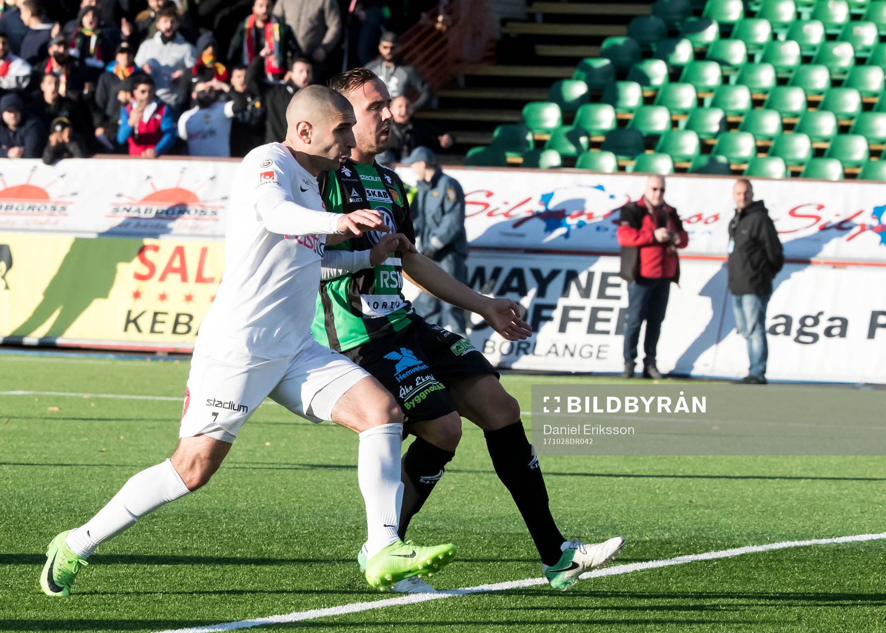 Dalkurds Rawez Lawan  i fotbollsmatchen i superettan mellan