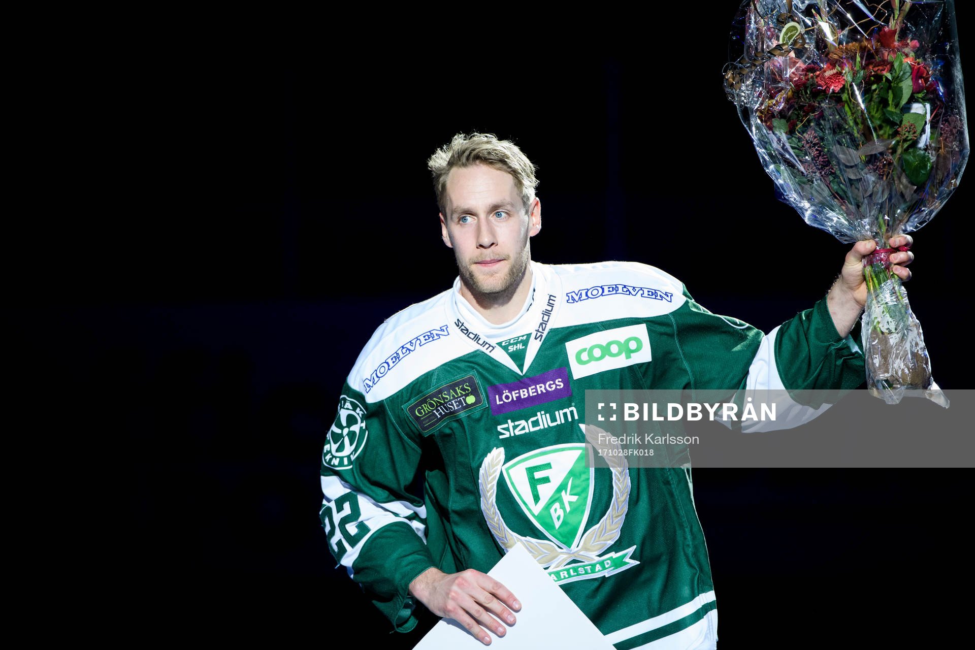 Färjestads Per Åslund uppmärksammas för sin 500