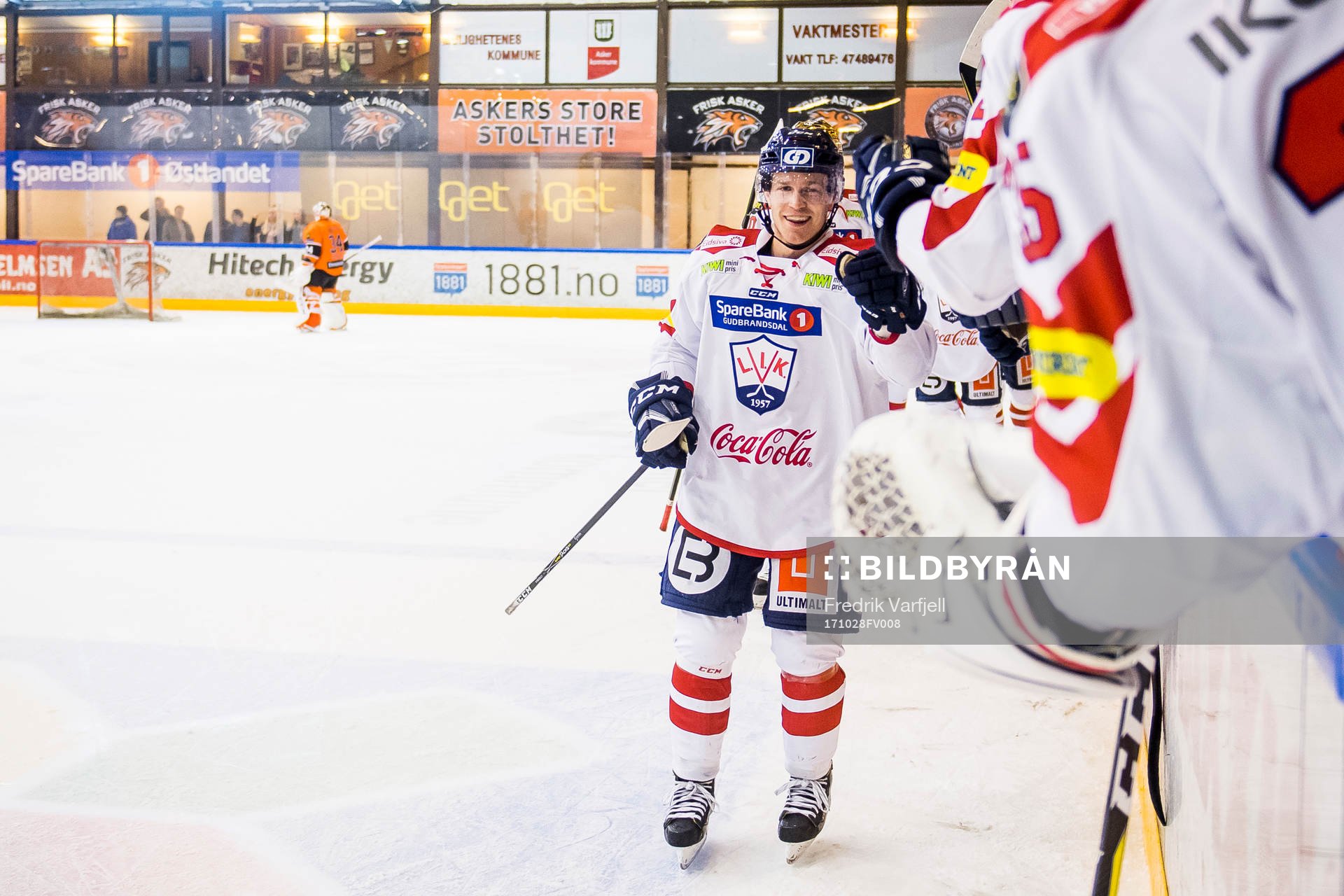 David Morley celebrates