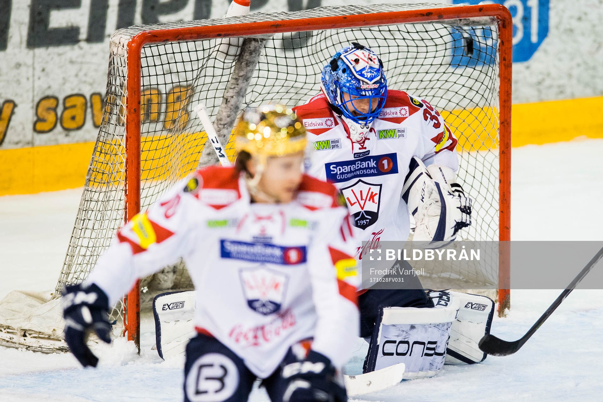 Goaltender Nils Erik Christoffer Bengtsberg of Lillehammer