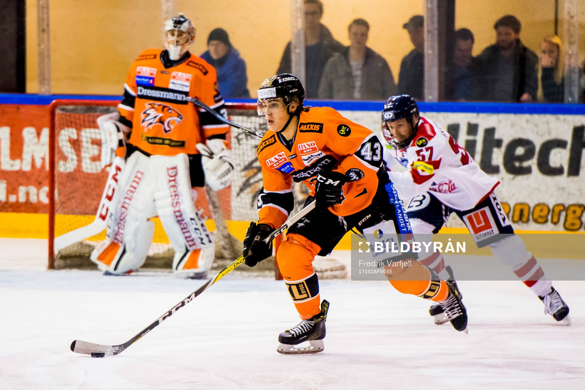 during the GET-ligaen match between Frisk Asker and