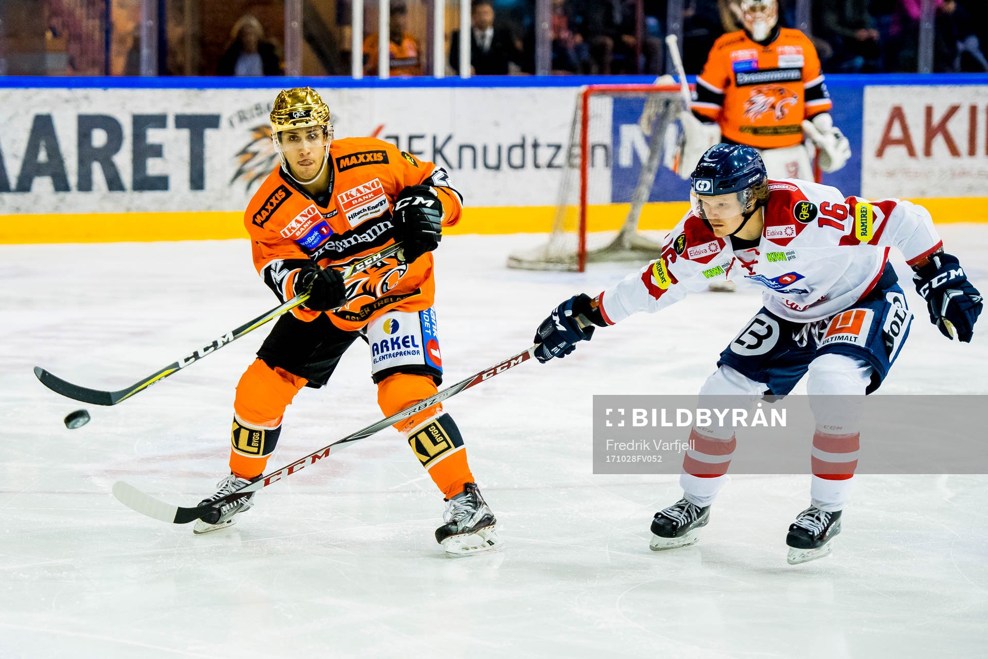 Garry Stanley Nunn of Frisk Asker and Simen Thoresen