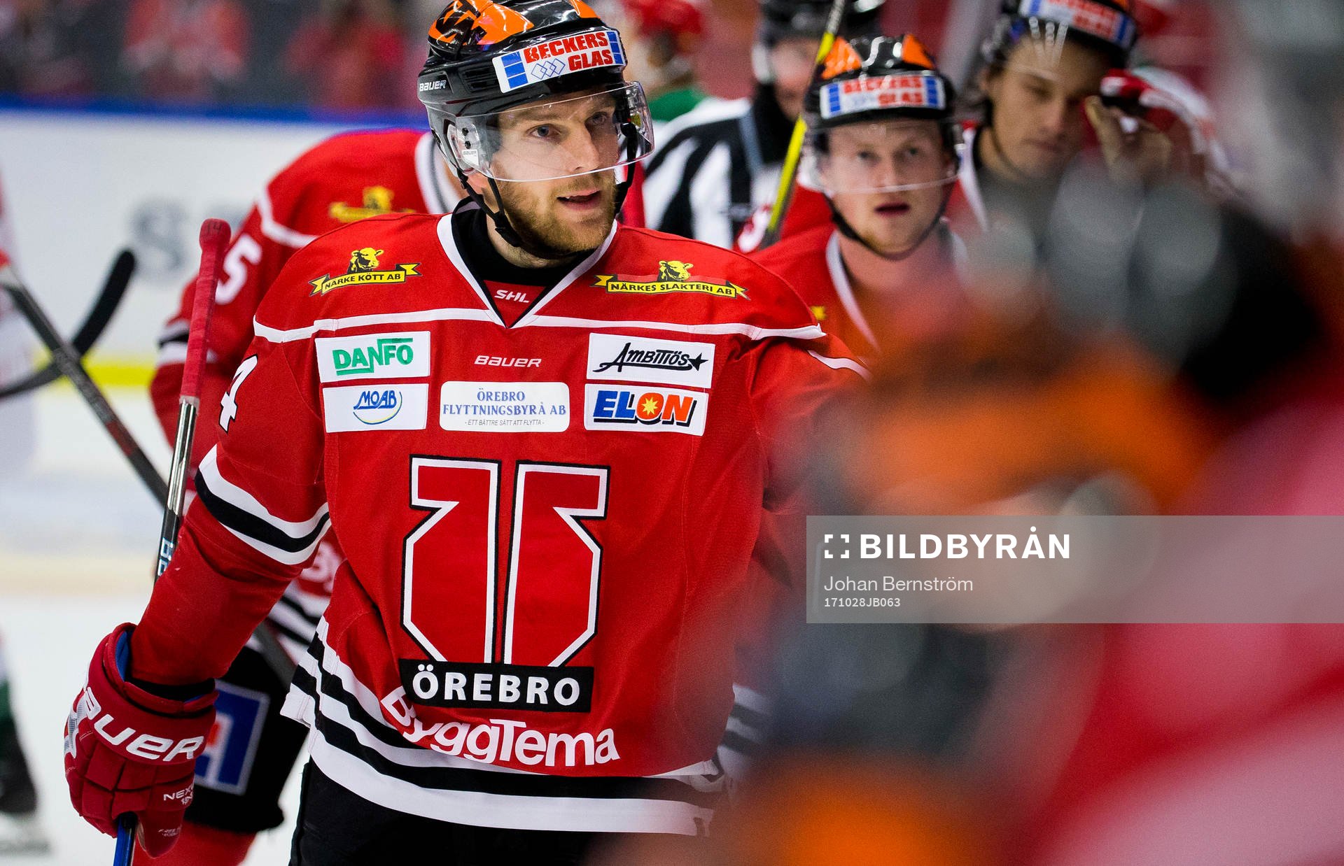 Örebros Tom Wandell jublar