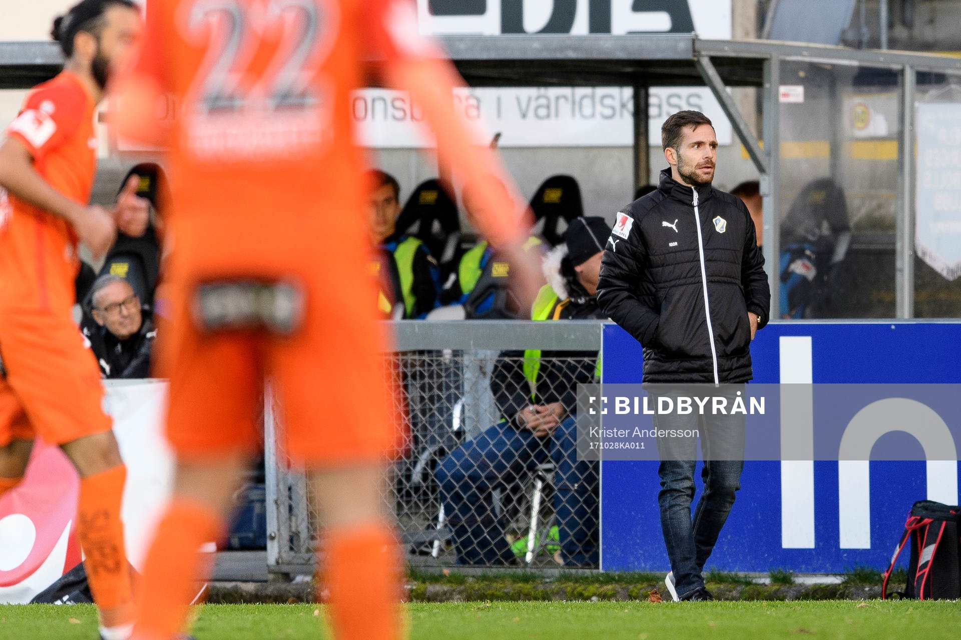 Halmstads tränare Igor Krulj