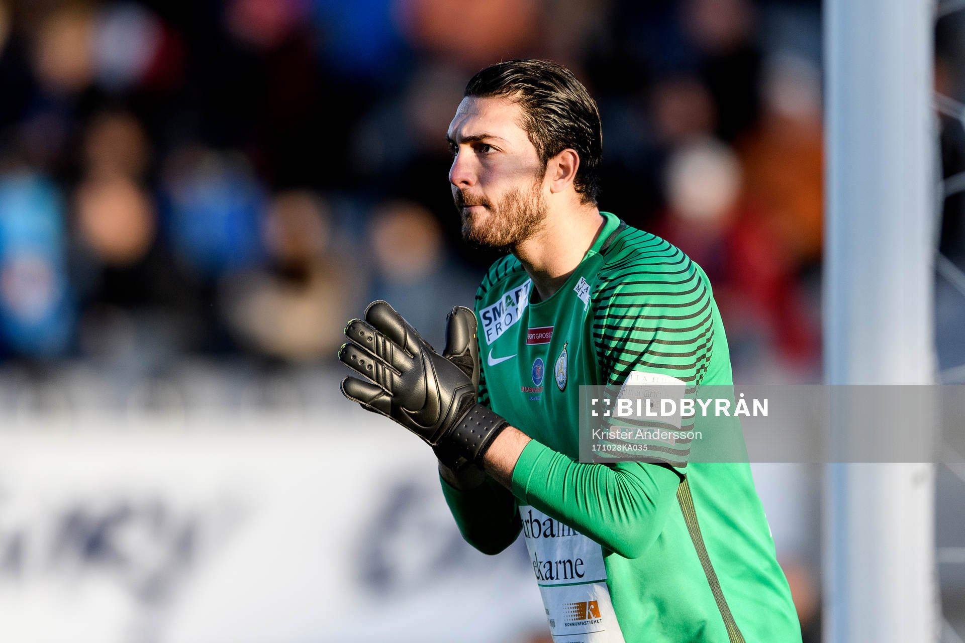 AFC Eskilstunas Målvakt Alireza Haghighi