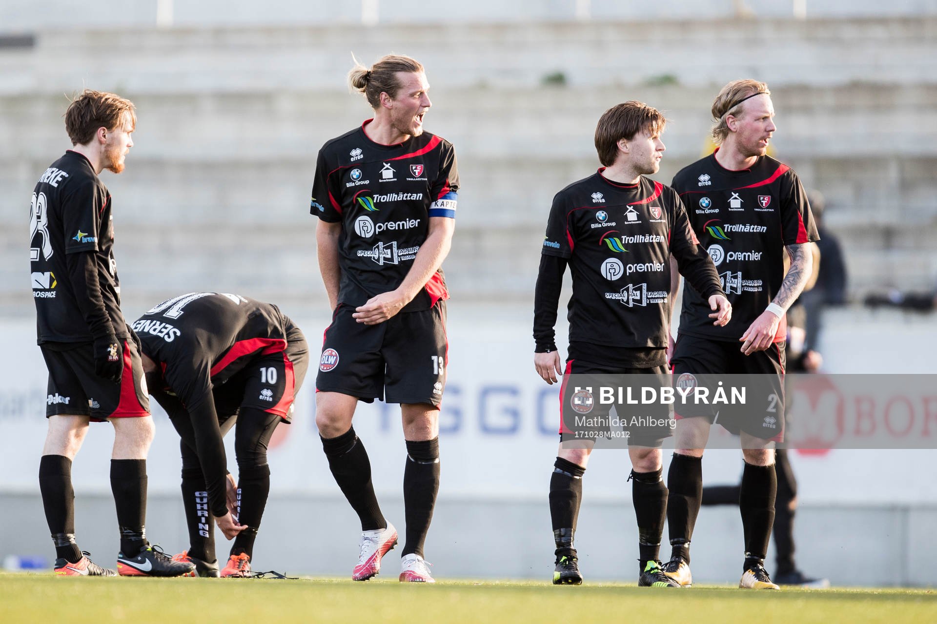 Trollhättans spelare deppar