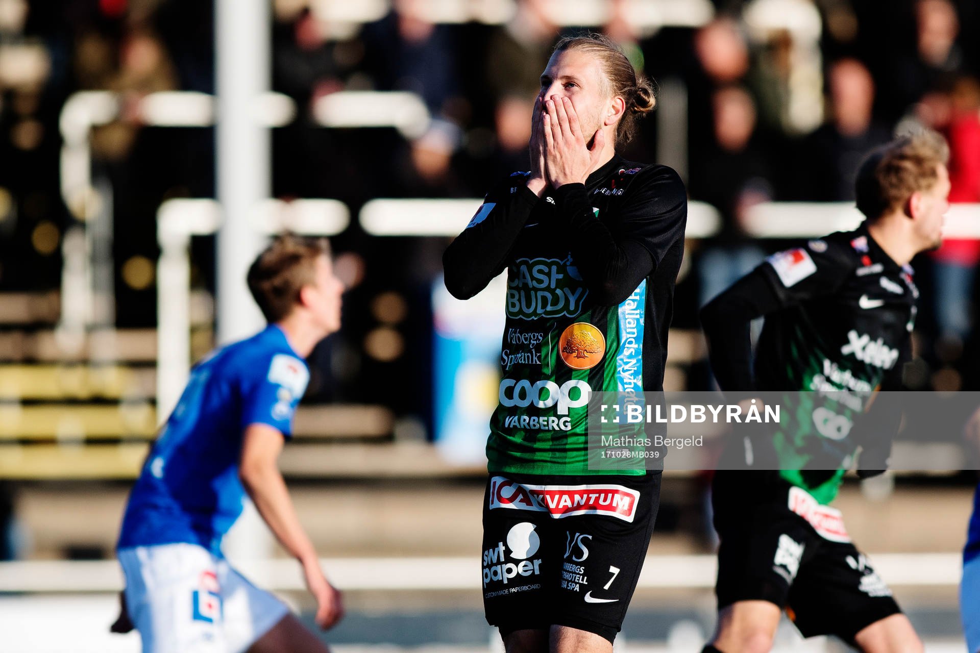 Varbergs Oliver Silverholt deppar