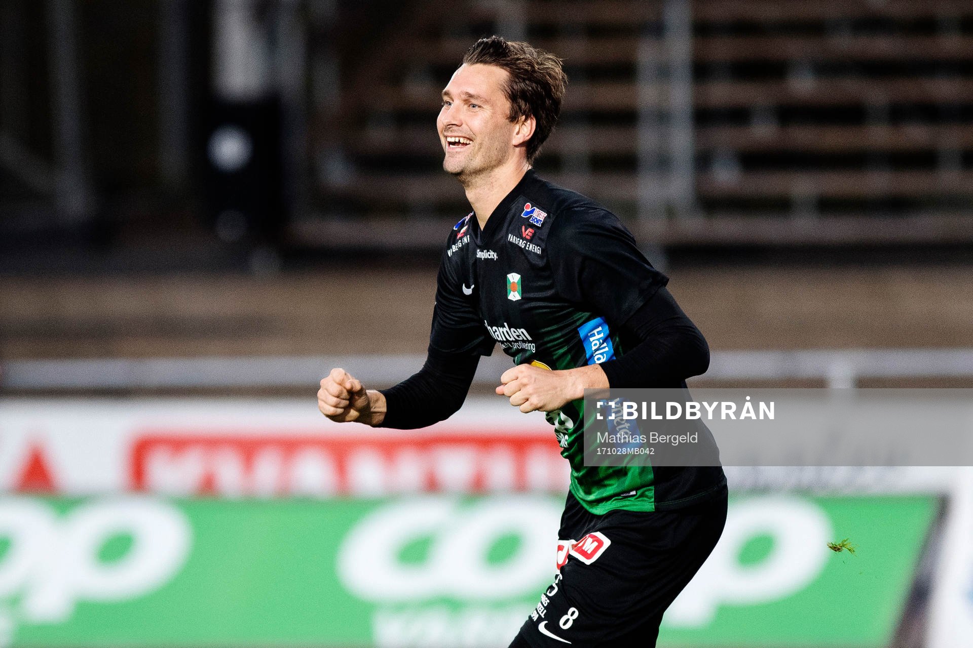 Varbergs Peter Nyström jublar