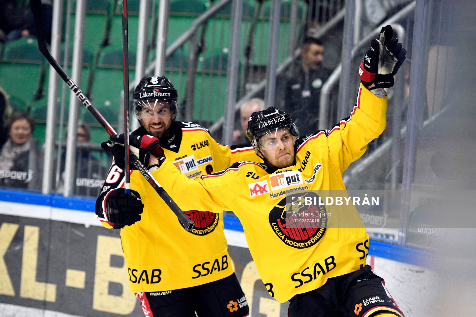 Luleås Patrick Cehlin jublar