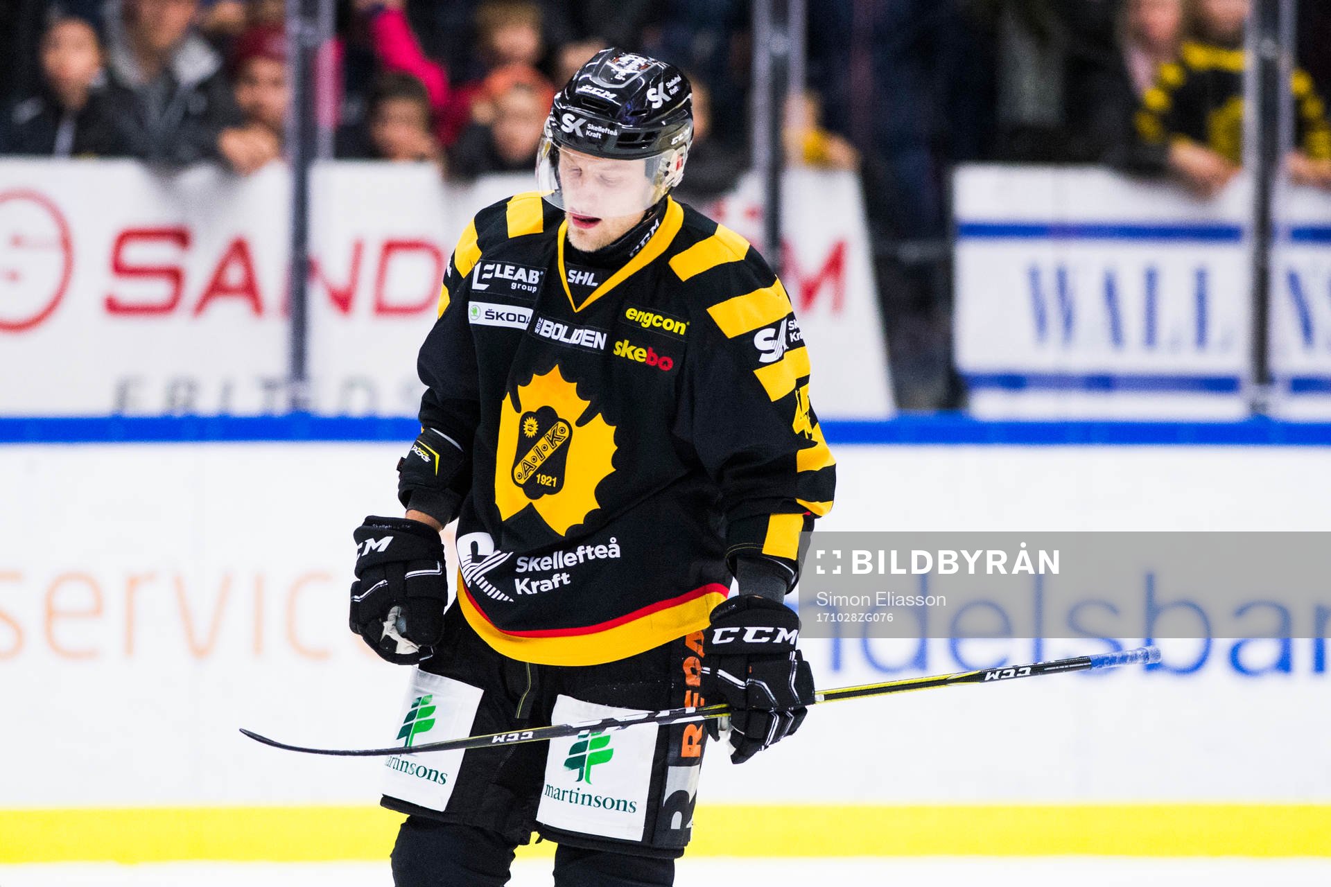 Skellefteås Oscar Möller deppar