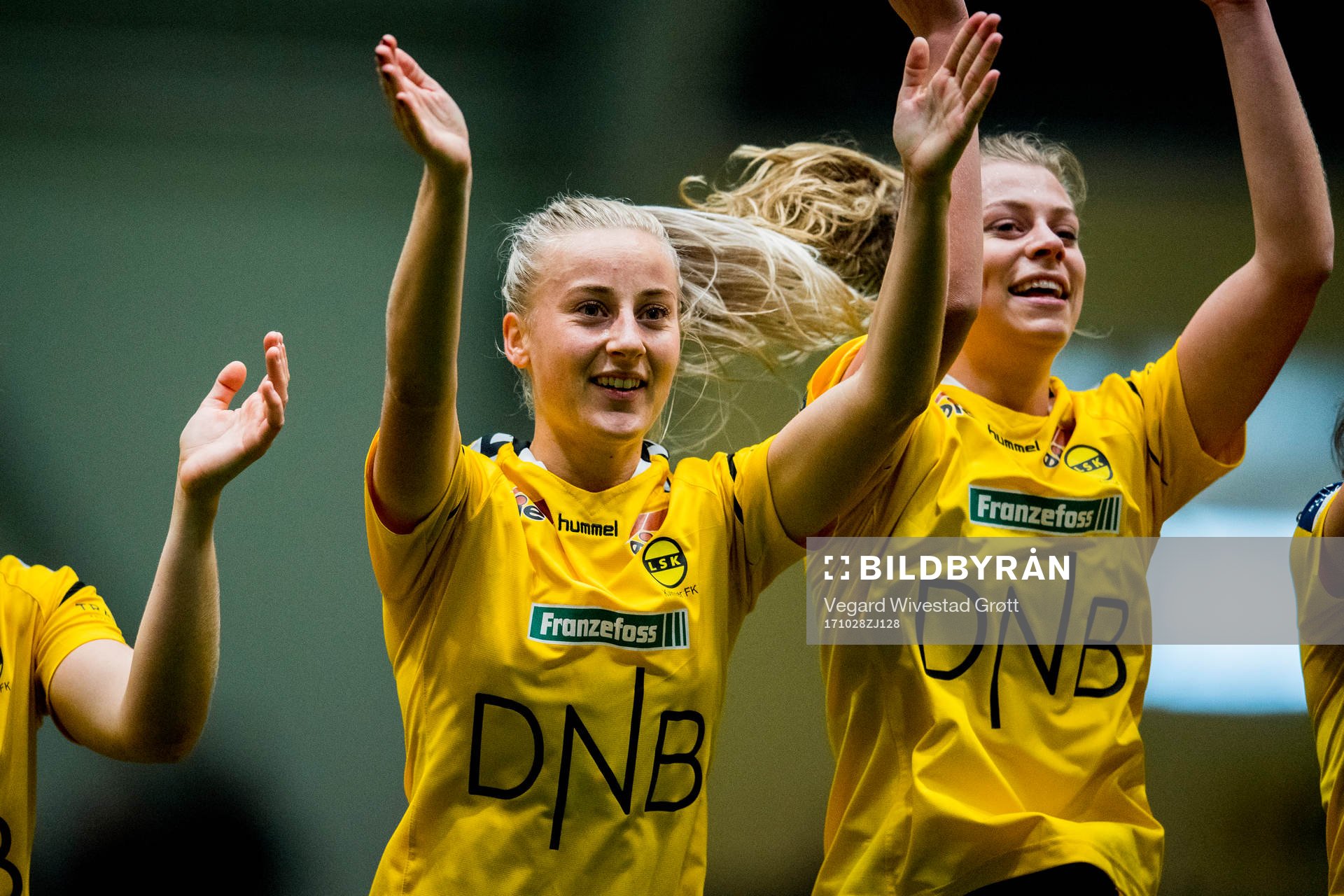 Anja Sønstevold and Ingrid Byrøygard Kvernvolden of LSK