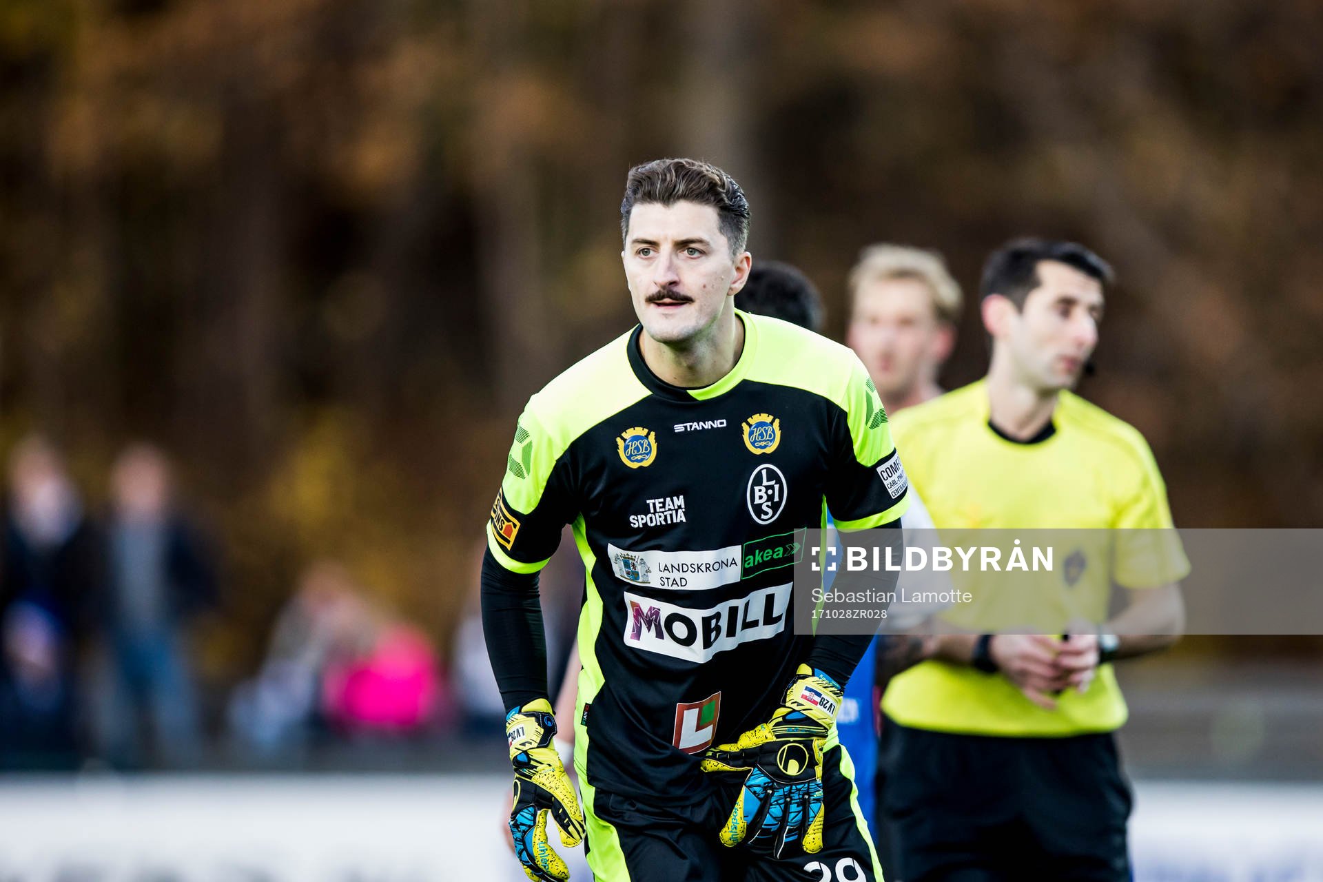 Landskronas målvakt Ivo Vazgec