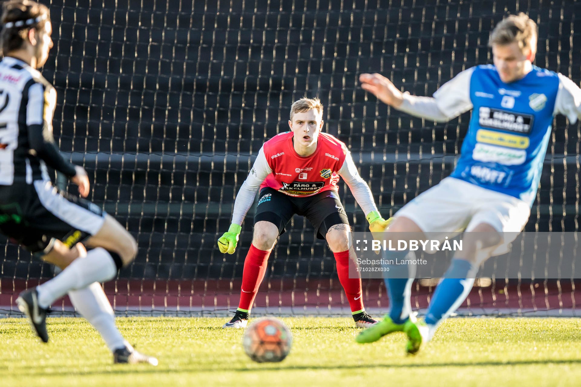 Oddevolds målvakt Robin Gustafsson