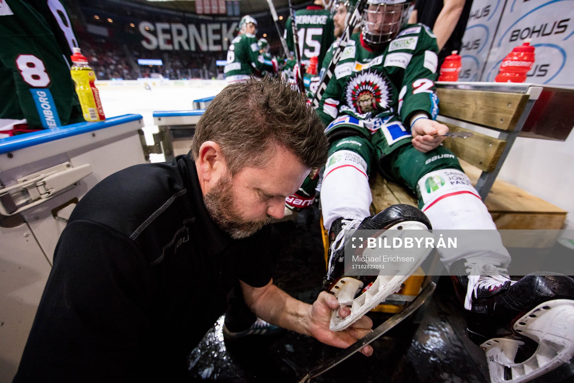 Frölundas materialförvaltare Håkan Olofsson byter