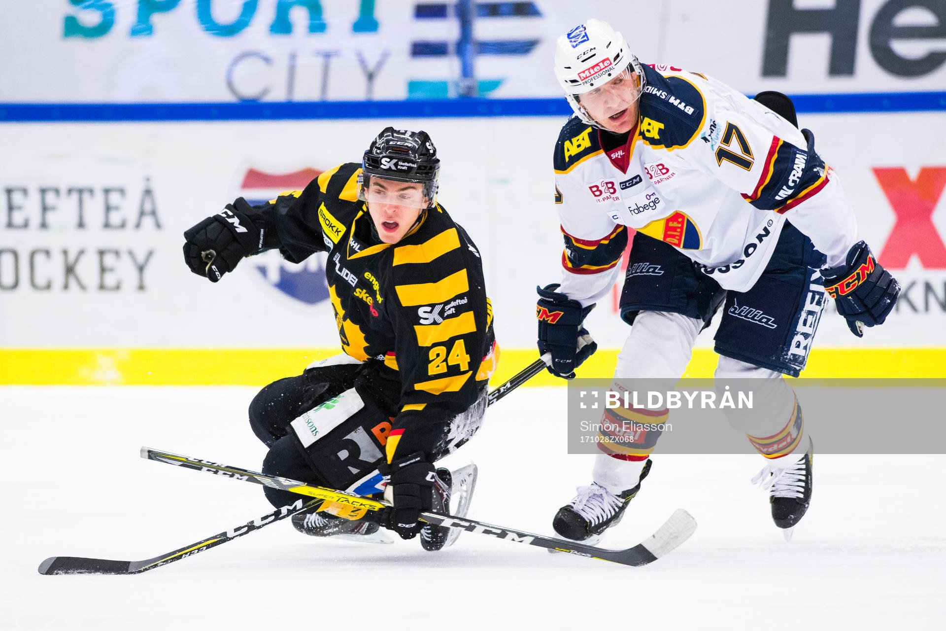 Skellefteås Andreas Wingerli och Djurgårdens Henrik
