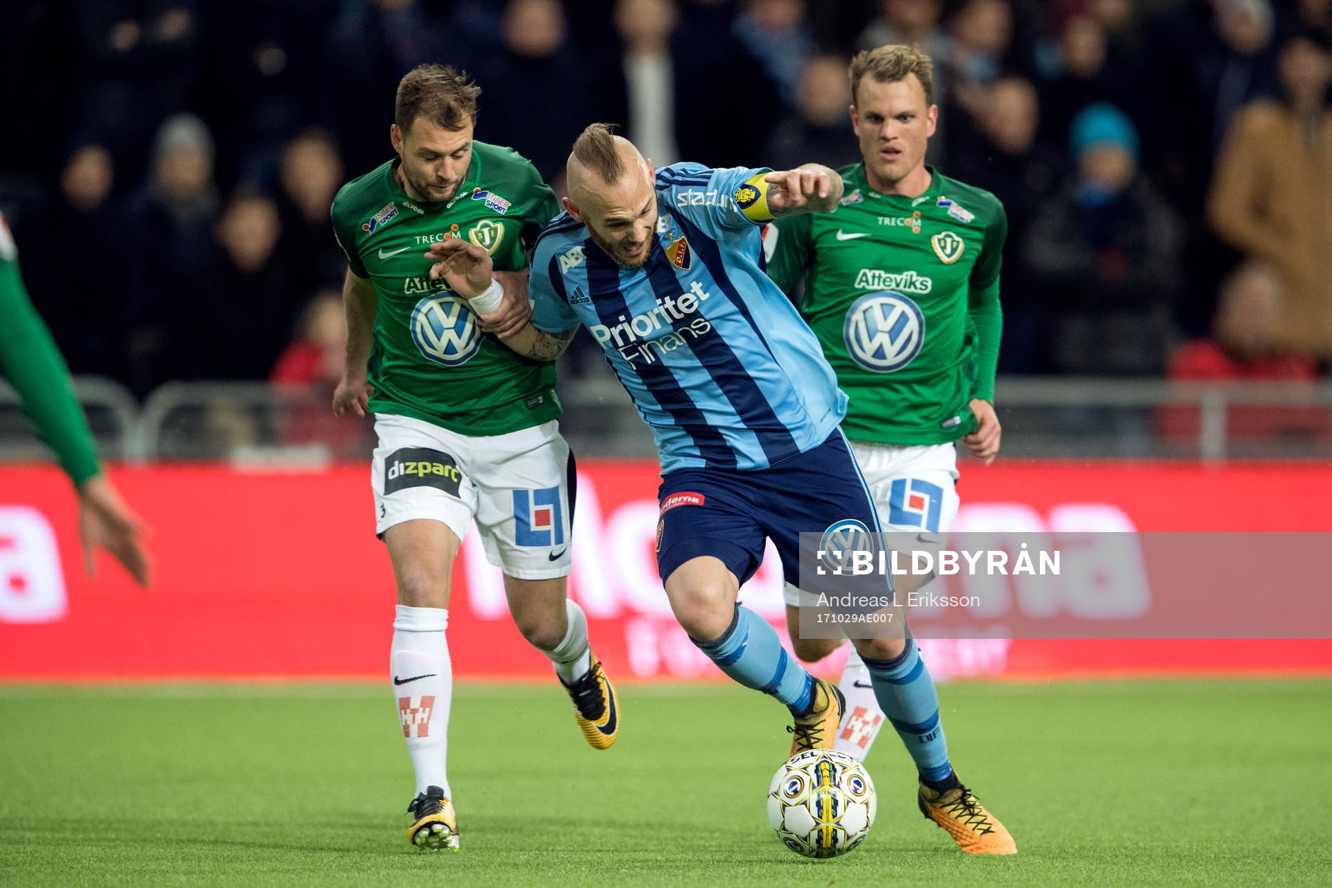 Jönköpings Tom Siwe och Stian Aasmundsen och Djurgårdens