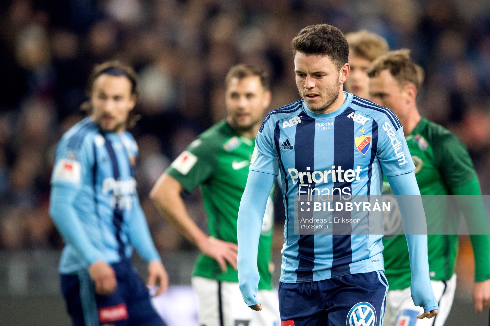Djurgårdens Kerim Mrabti deppar