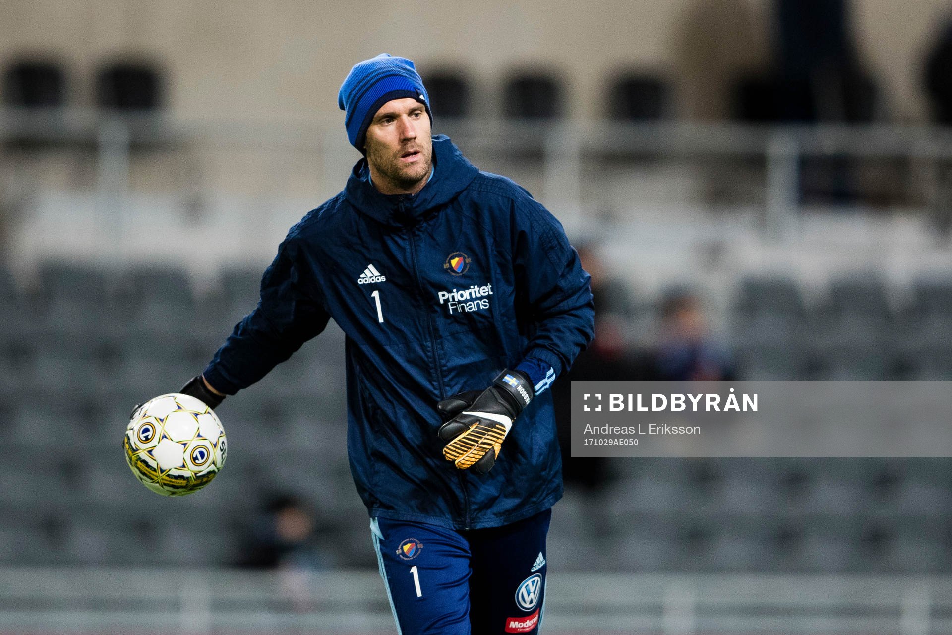 Djurgårdens målvakt Andreas Isaksson