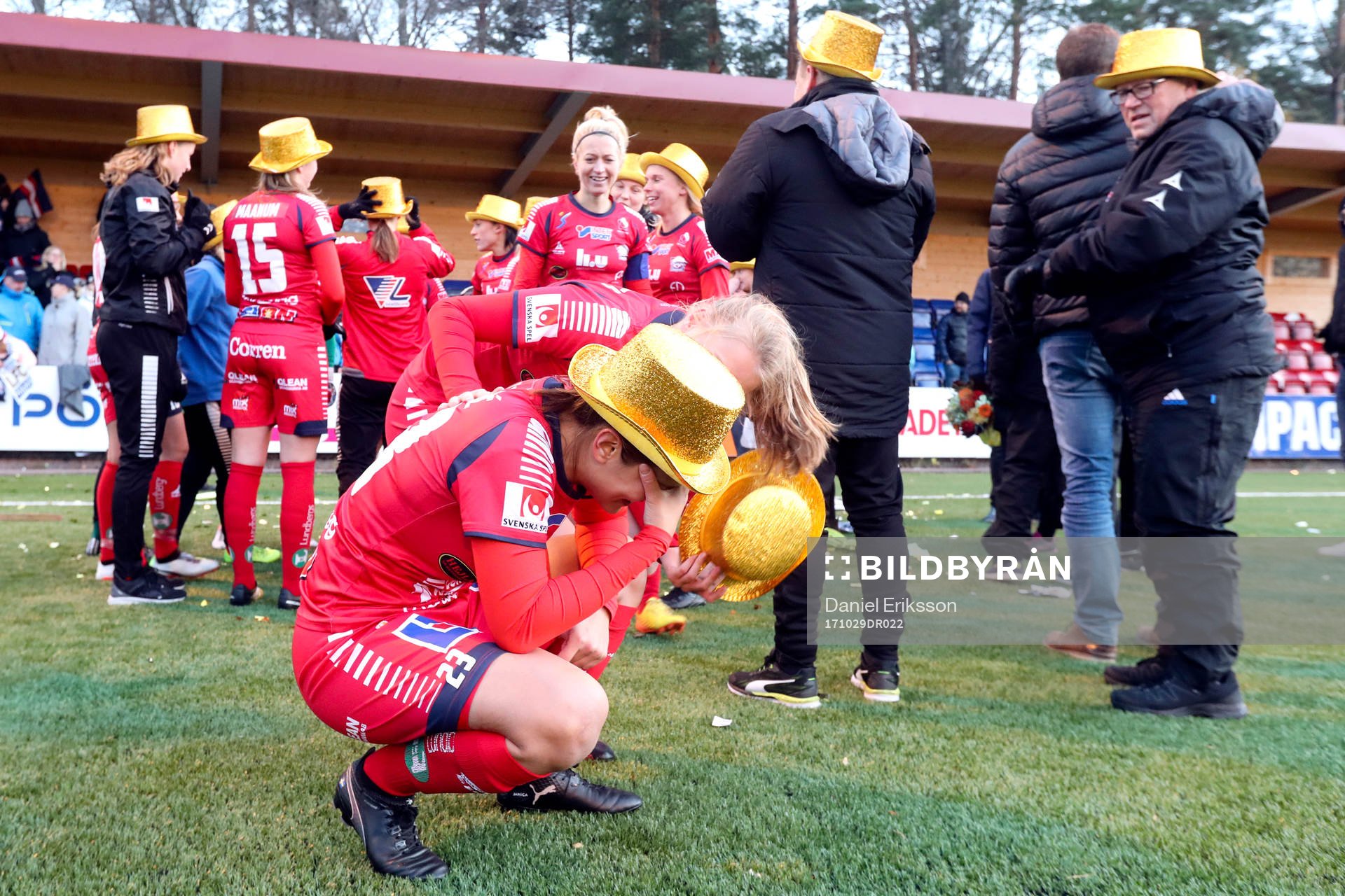 Linköpings Marija Banusic jublar