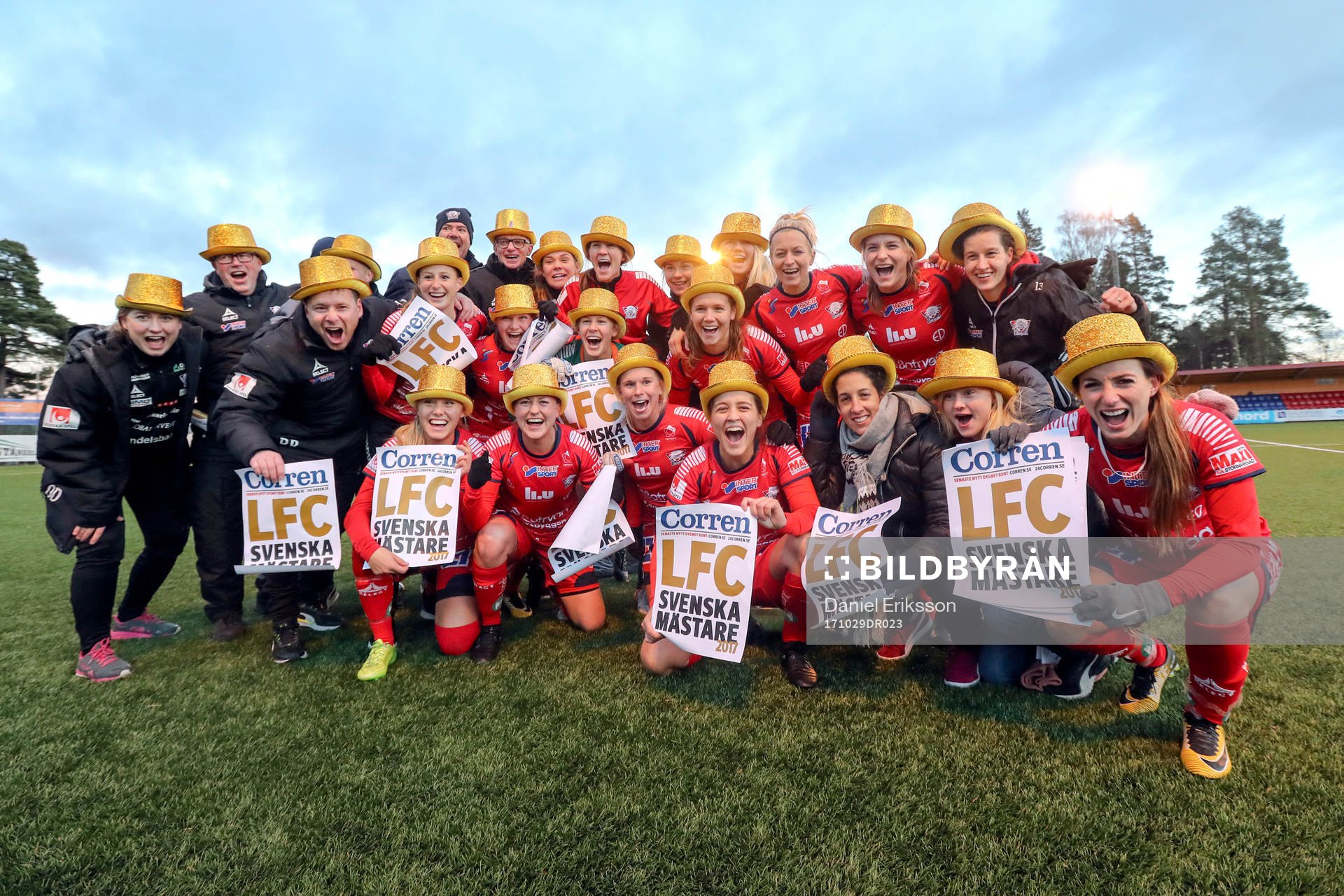 Linköpings lag jublar