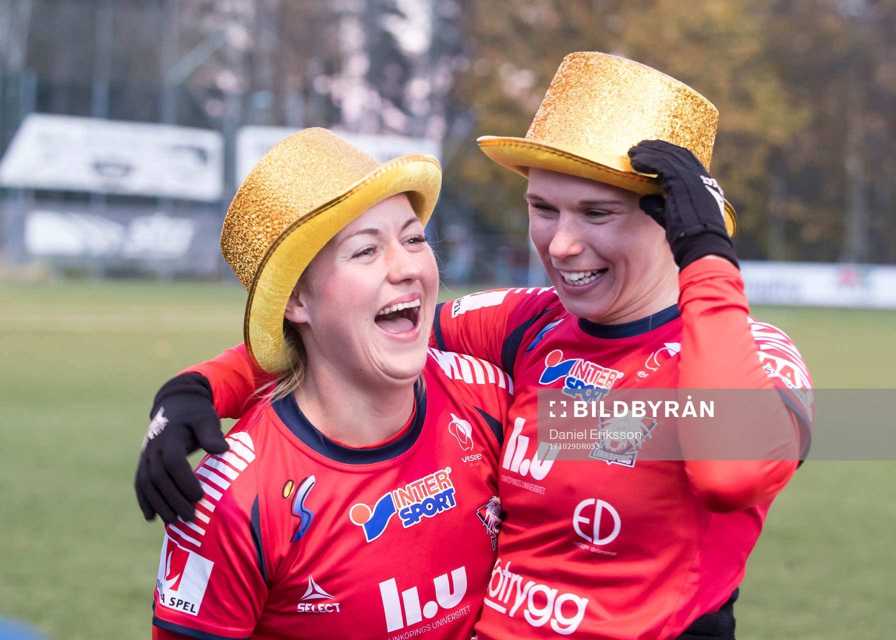 Linköpings spelarna jublar