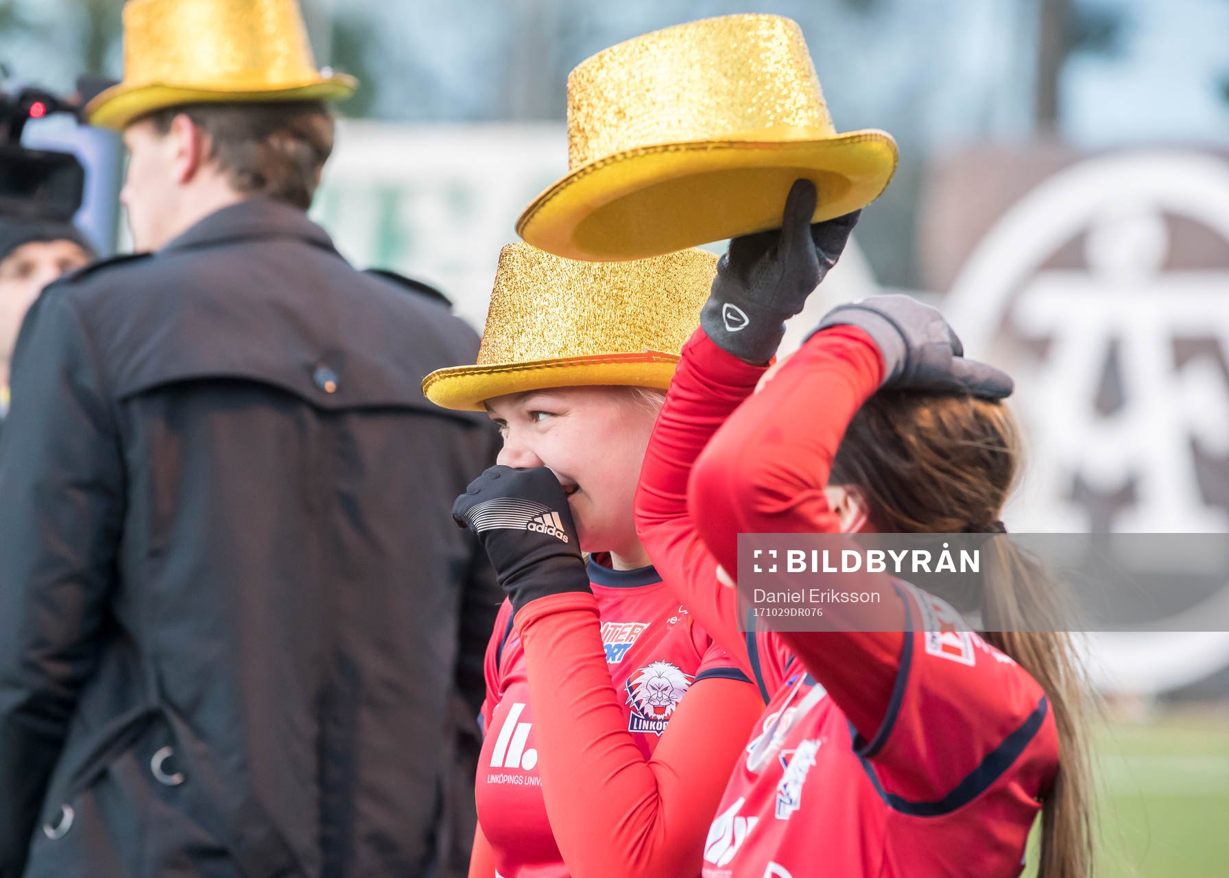 Linköpings spelarna jublar