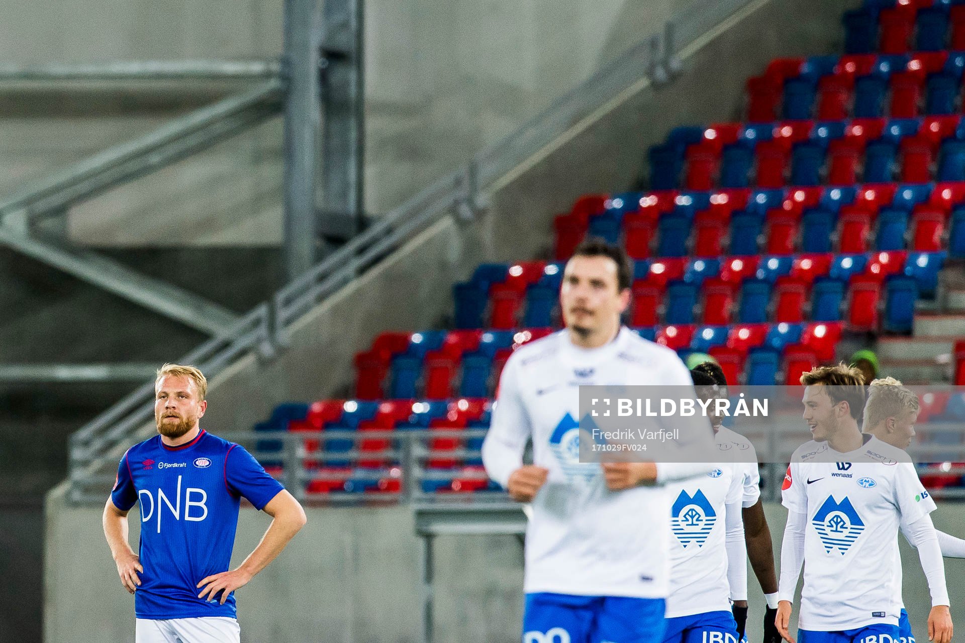 Henrik Kjelsrud Johansen of Vålerenga looks dejected