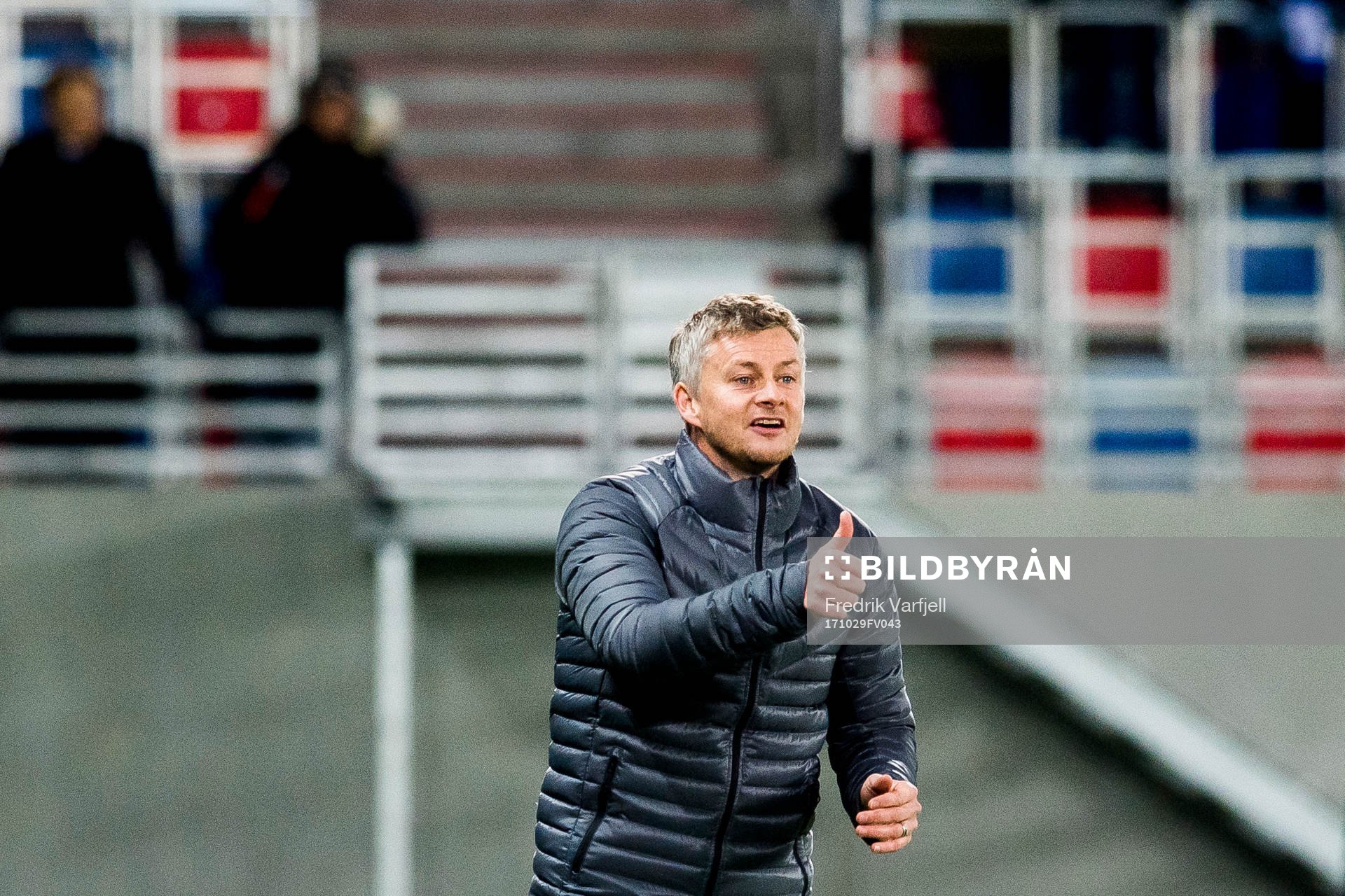Ole Gunnar Solskjær, manager of Molde