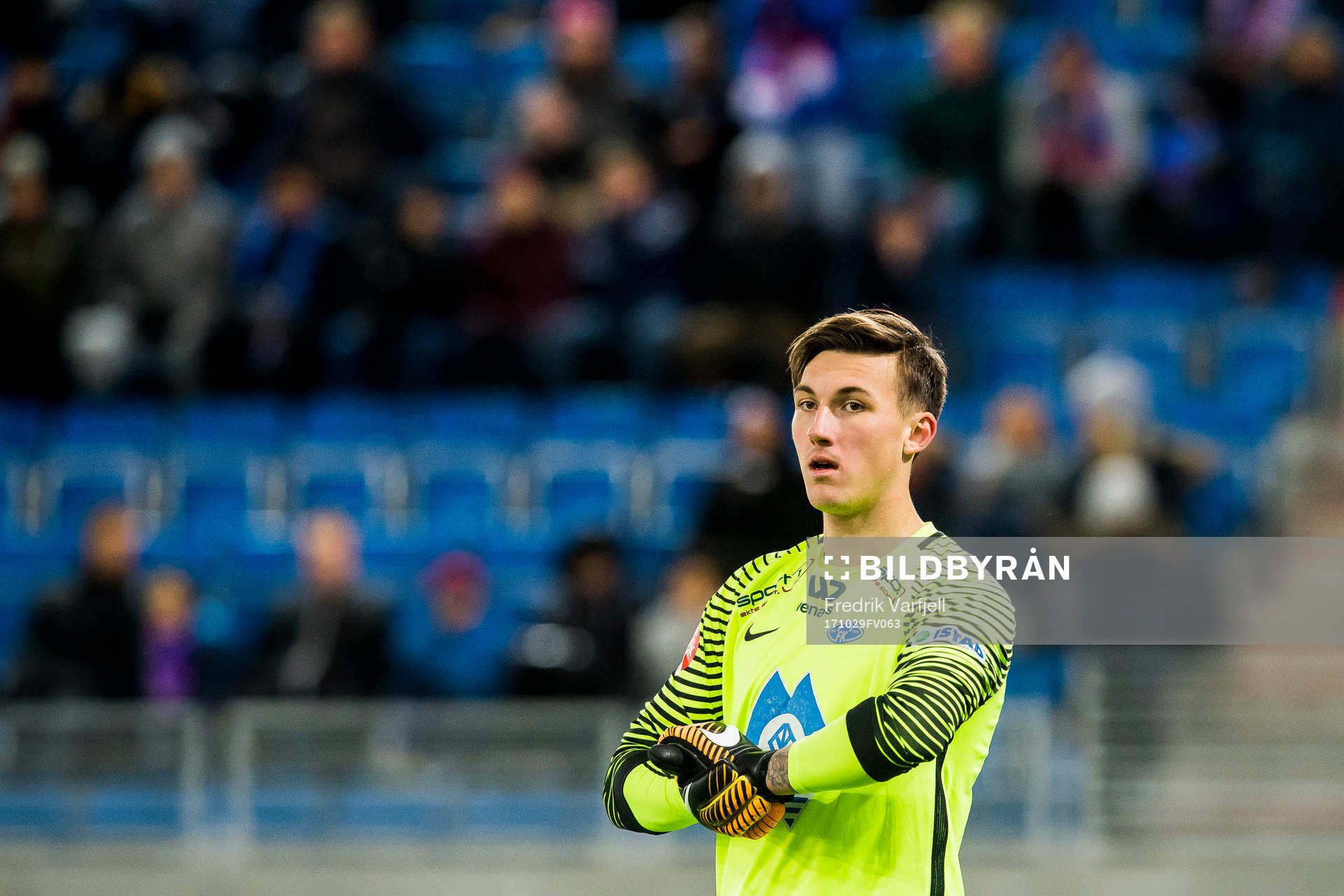 Goalkeeper Andreas Christopher Linde of Molde