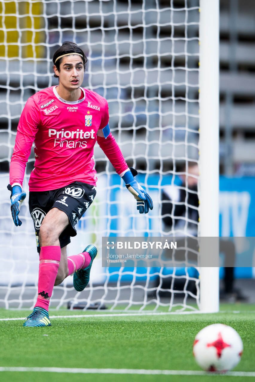IFK Göteborgs målvakt Tom Amos