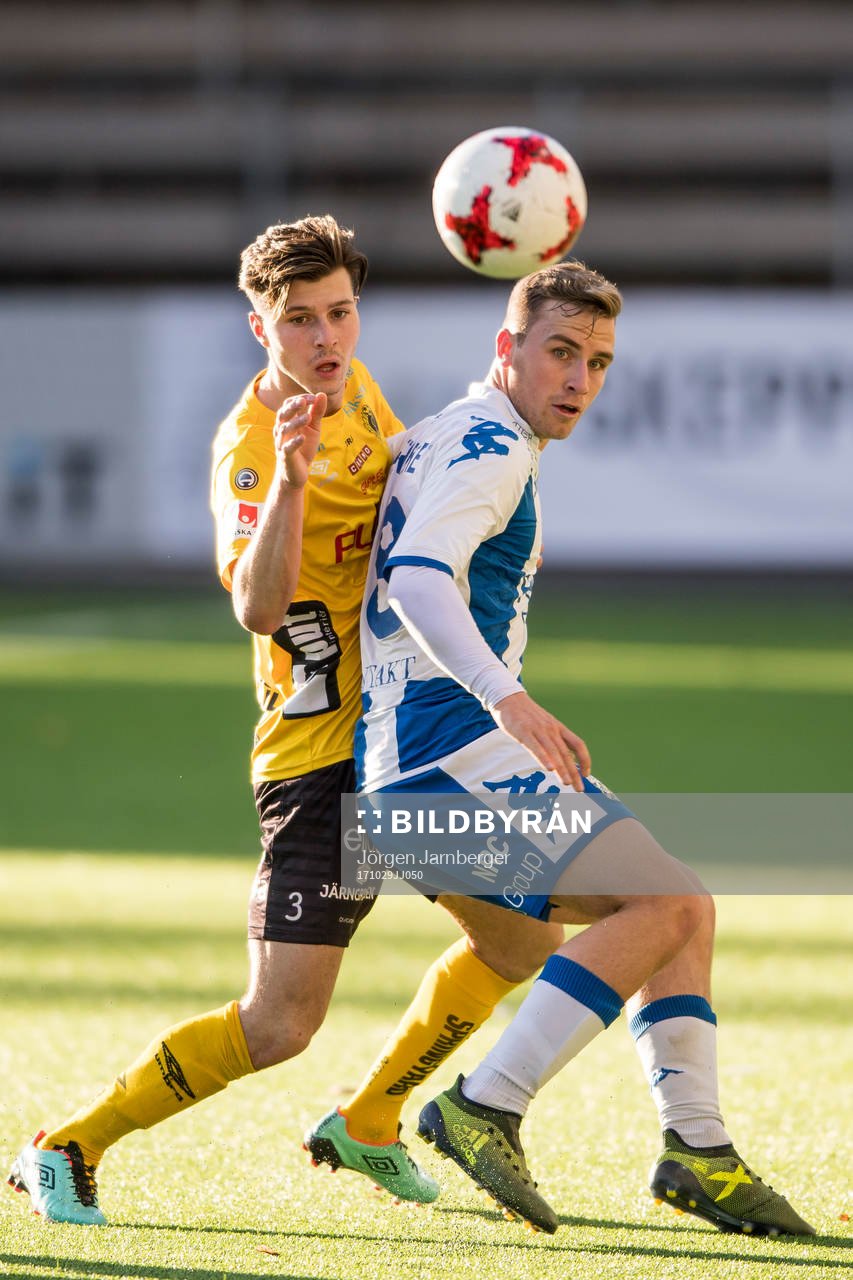 IFK Göteborgs Axel Gunnarsson och Elfsborgs Mattias Özgün