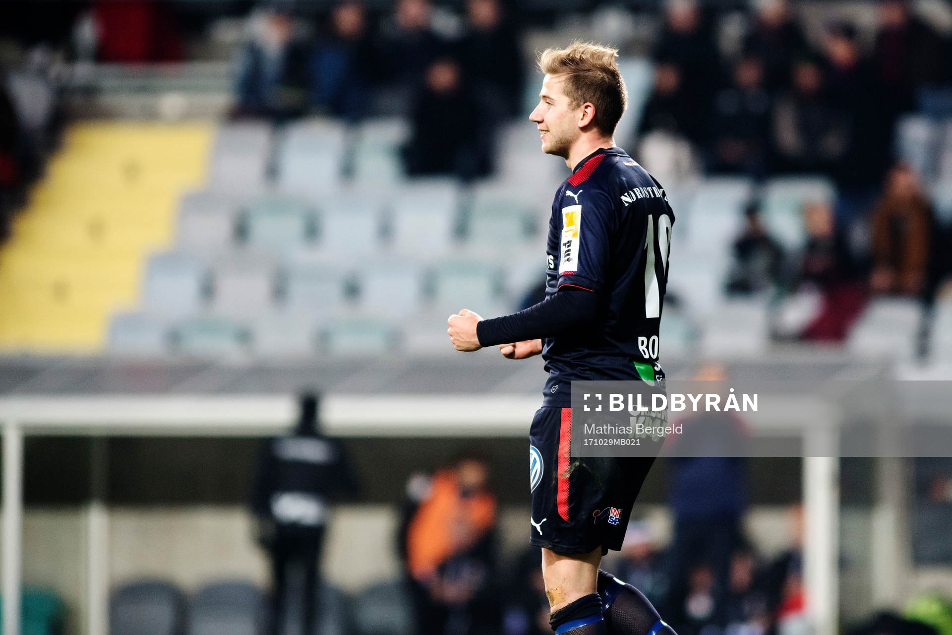 Helsingborgs Darijan Bojanic jublar
