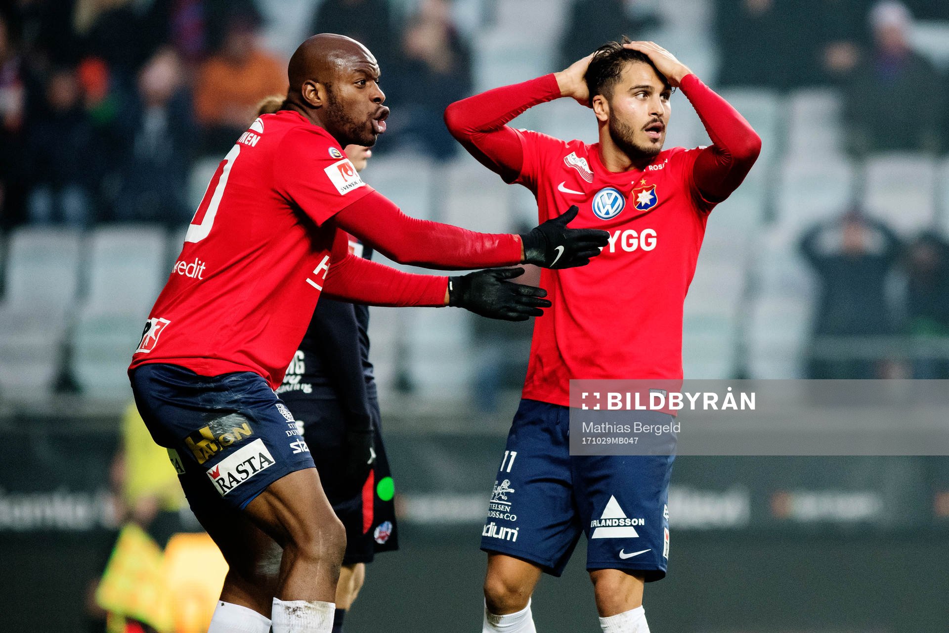 Örgrytes Hakeem Araba och William Atashkadeh reagerar