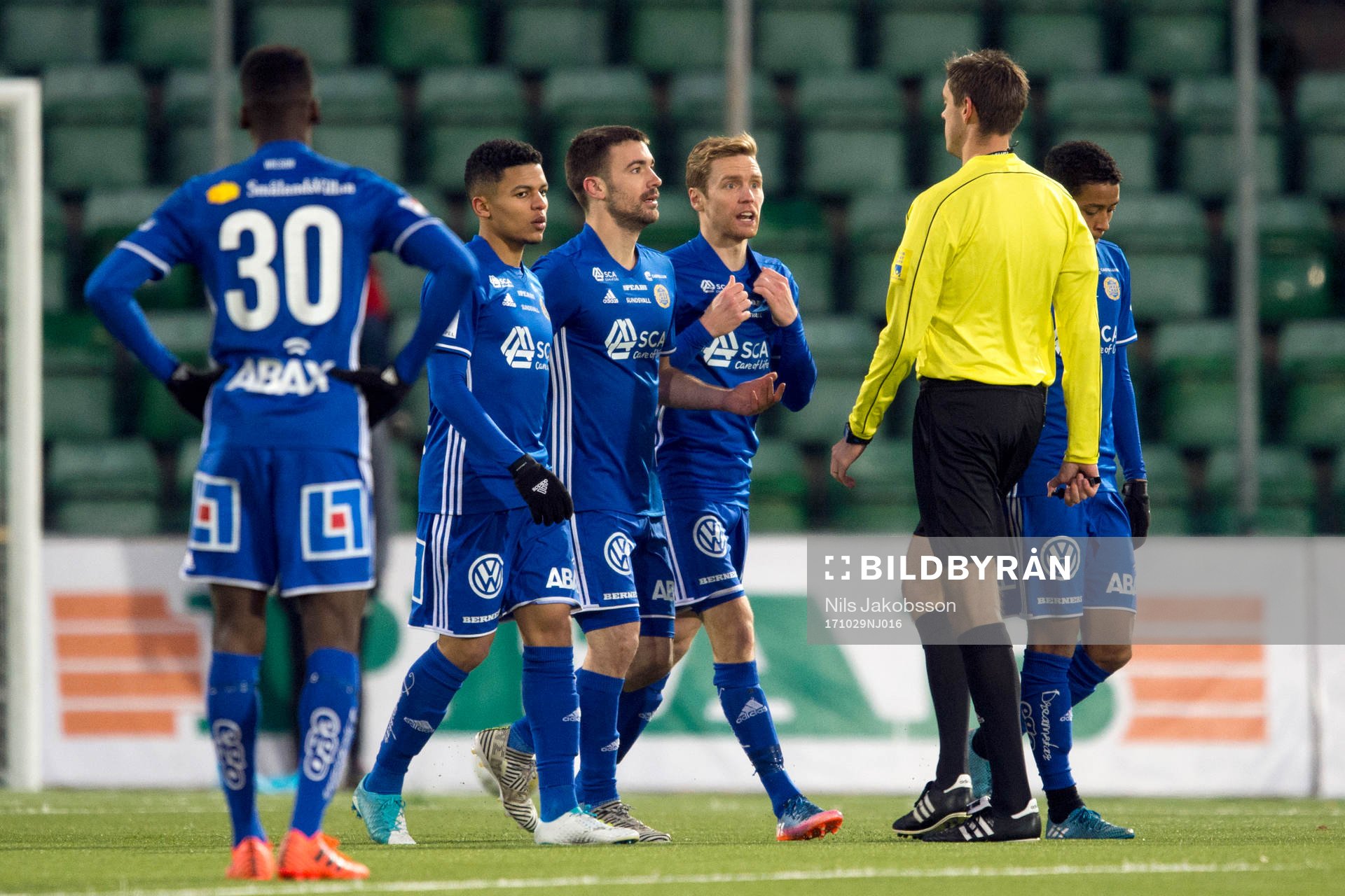 Sundsvalls Jonathan Morsay, Marcus Danielson och David