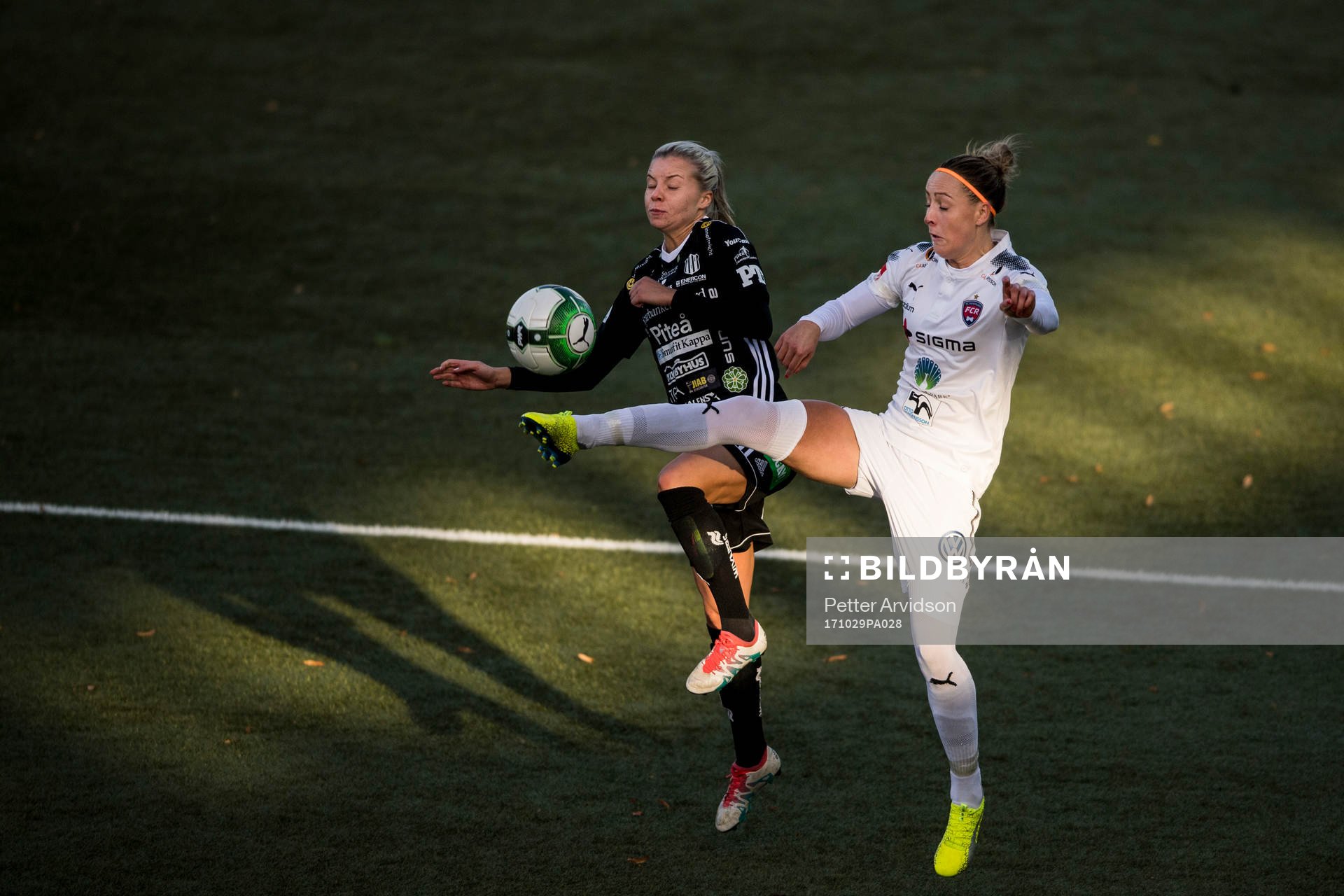 Piteås Lotta Ökvist och Rosengårds Sanne Troelsgaard