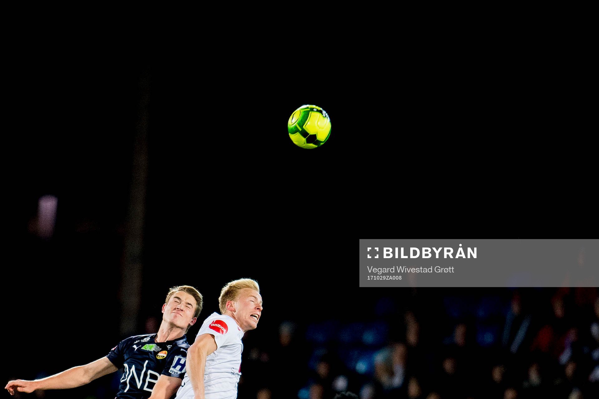 Marius Høibråten of Strømsgodset and Martin Ramsland of