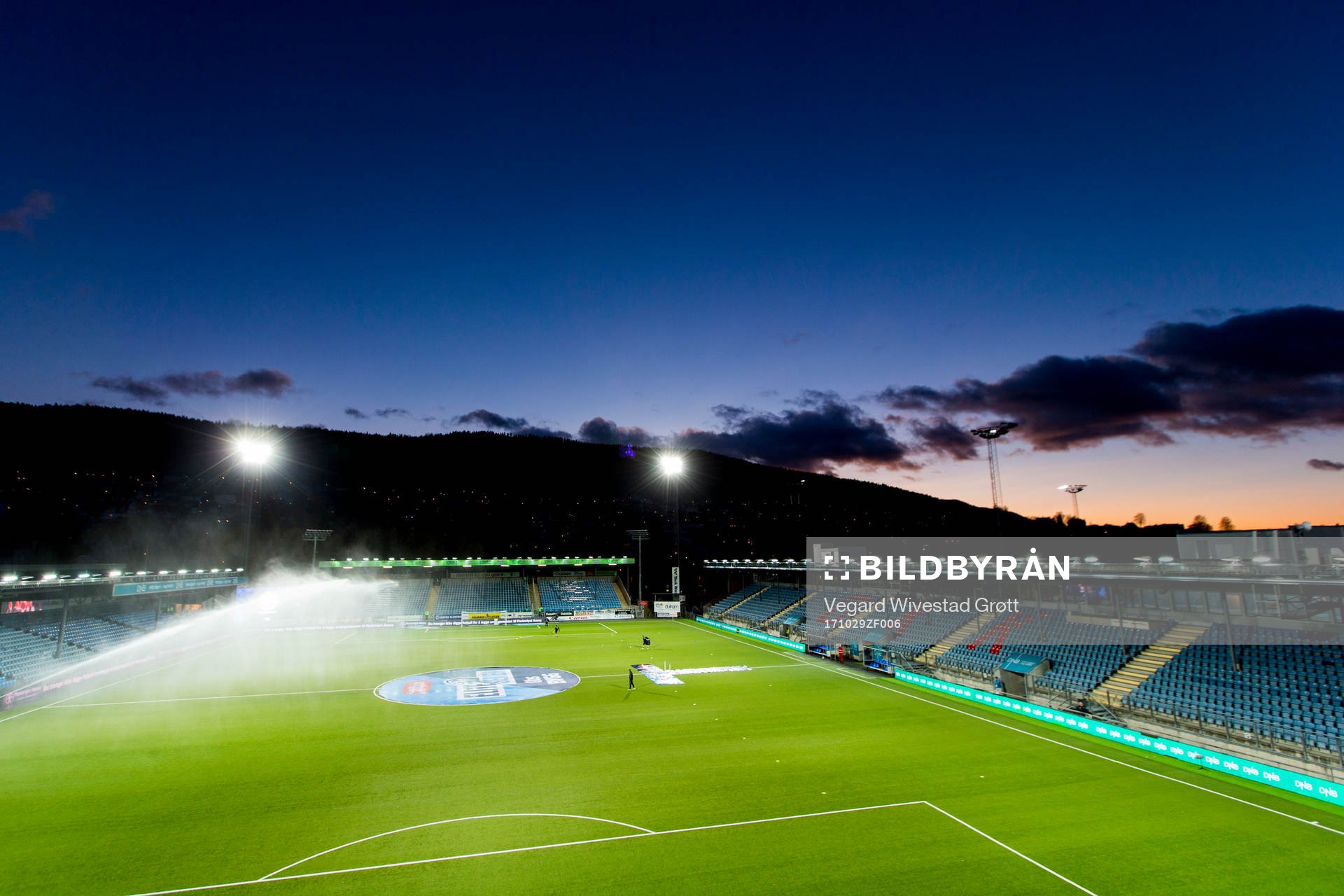 General view of Marienlyst stadion