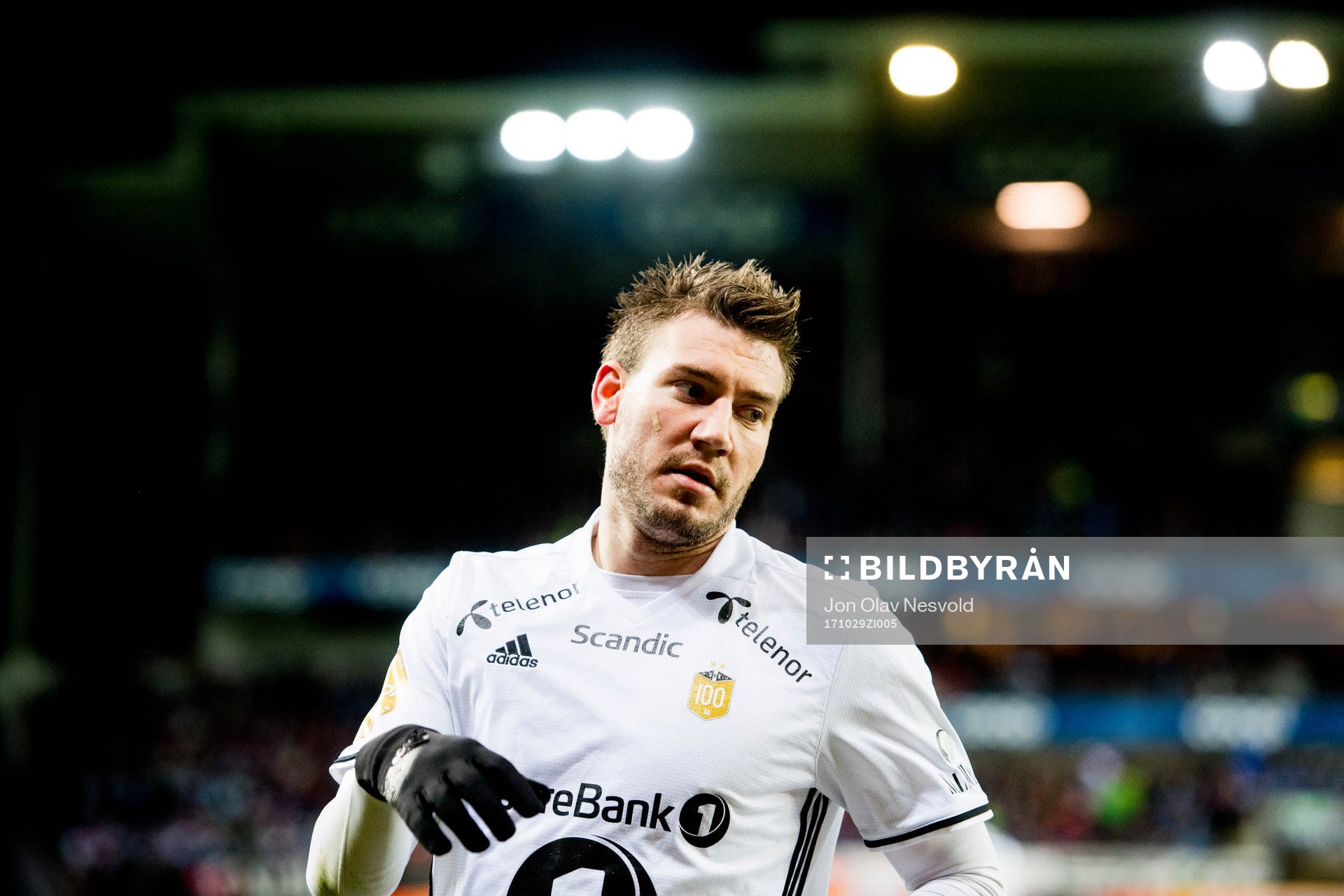 Nicklas Bendtner of Rosenborg
