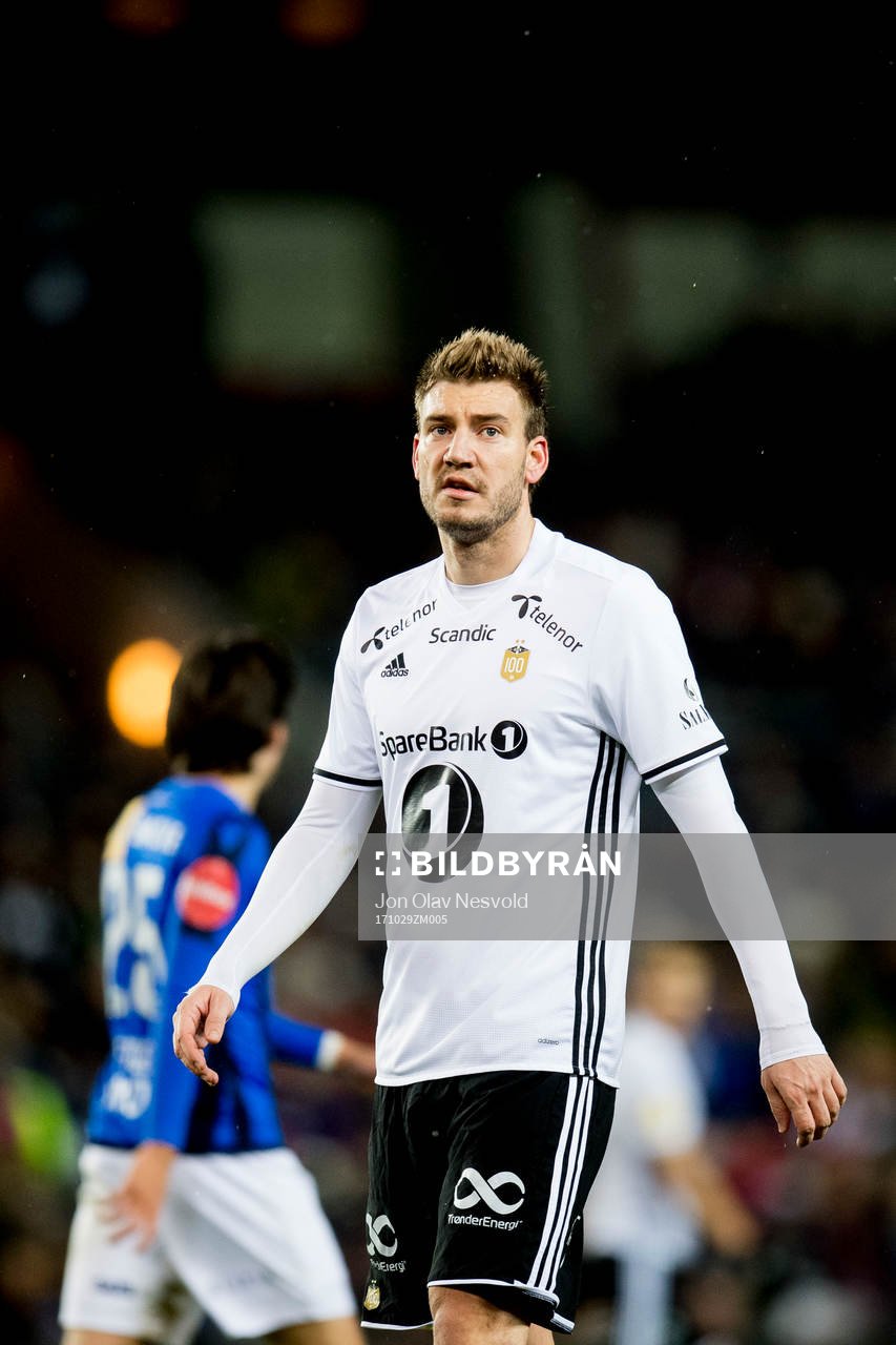 Nicklas Bendtner of Rosenborg