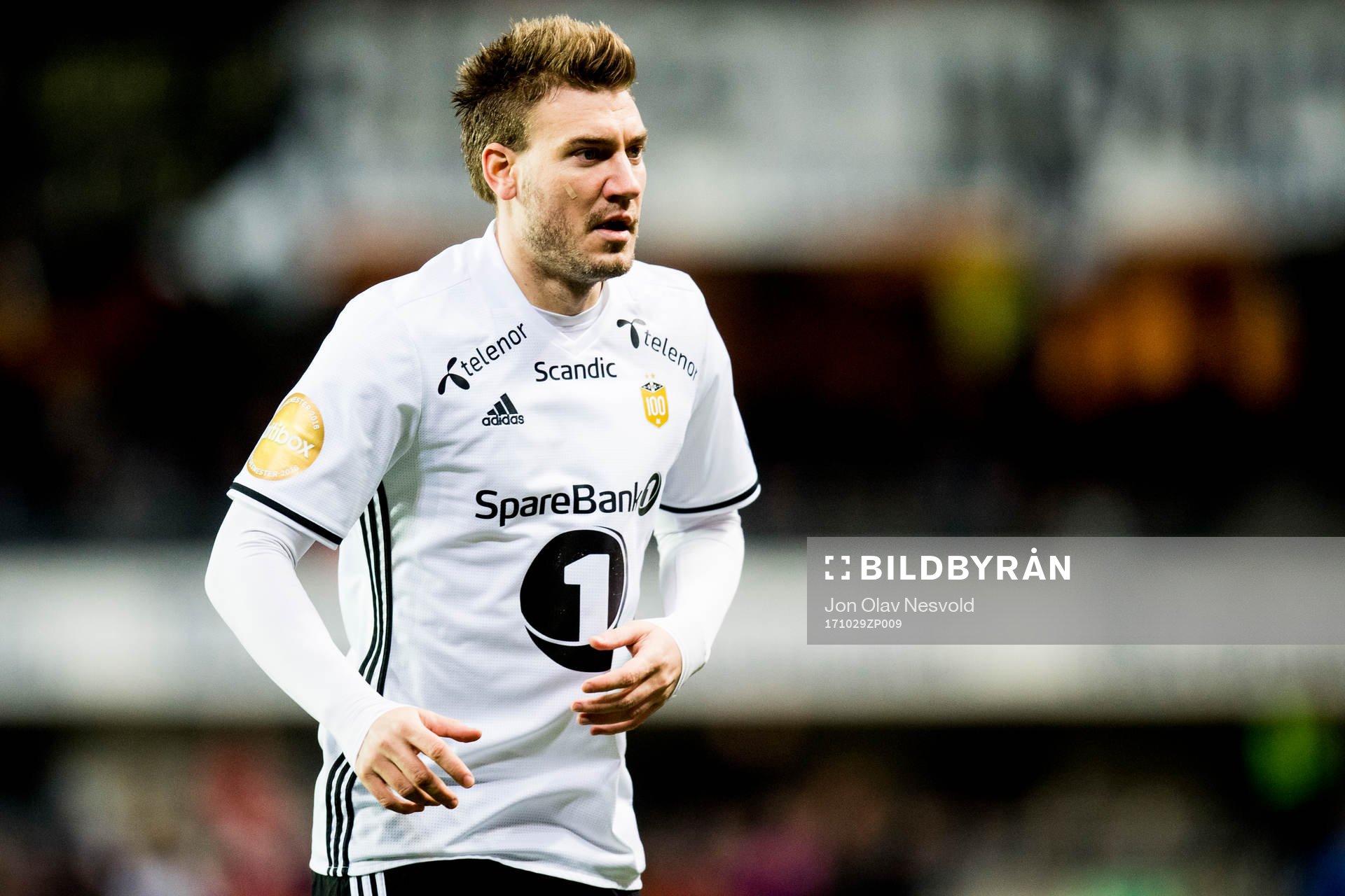 Nicklas Bendtner of Rosenborg