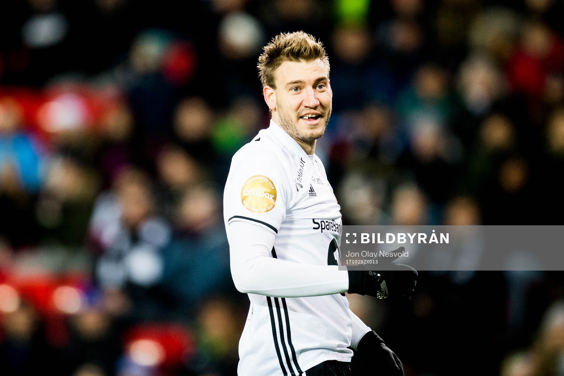 Nicklas Bendtner of Rosenborg