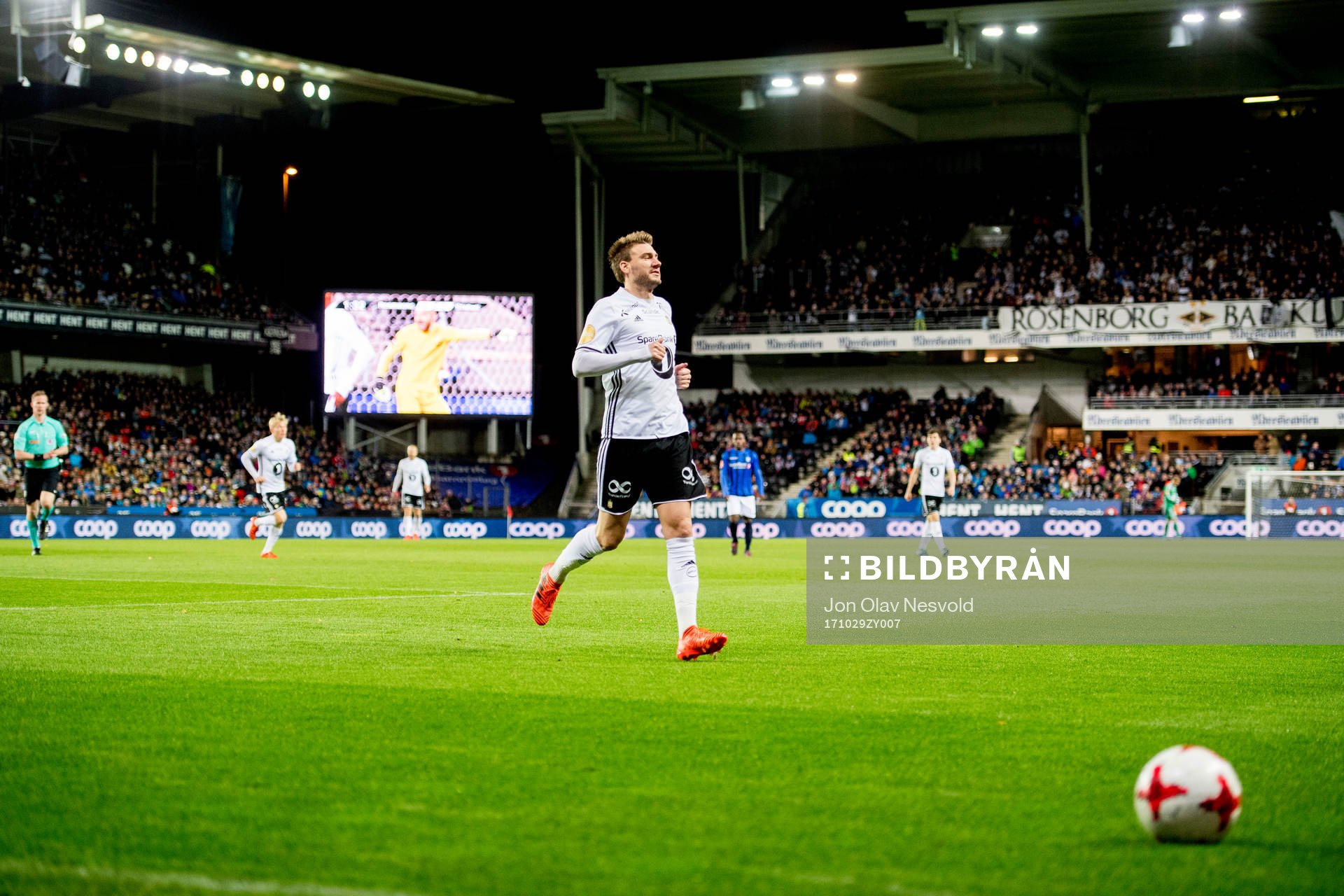 Nicklas Bendtner of Rosenborg