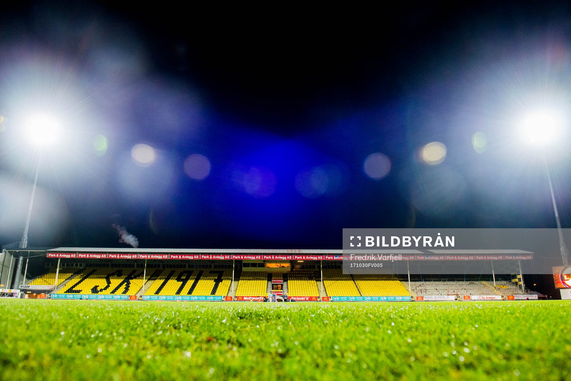 General view of Åråsen Stadion