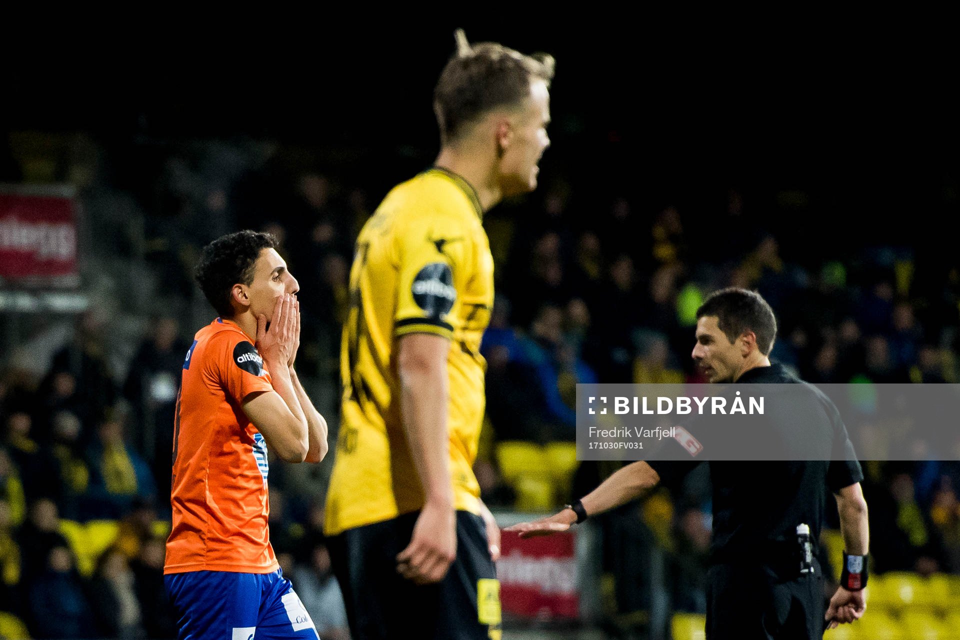 Mostafa Abdellaoue of Aalesund looks dejected