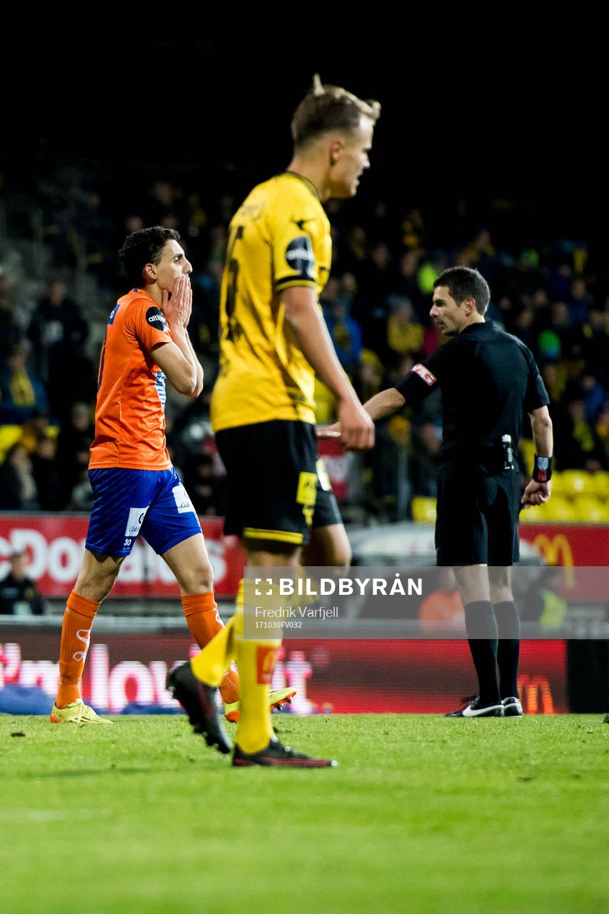 Mostafa Abdellaoue of Aalesund looks dejected