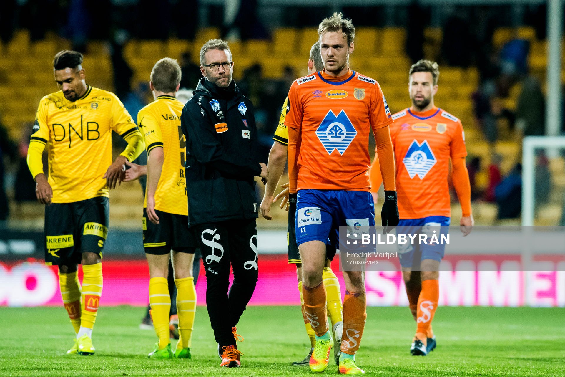 Trond Fredriksen head coach of Aalesund and Athanasios